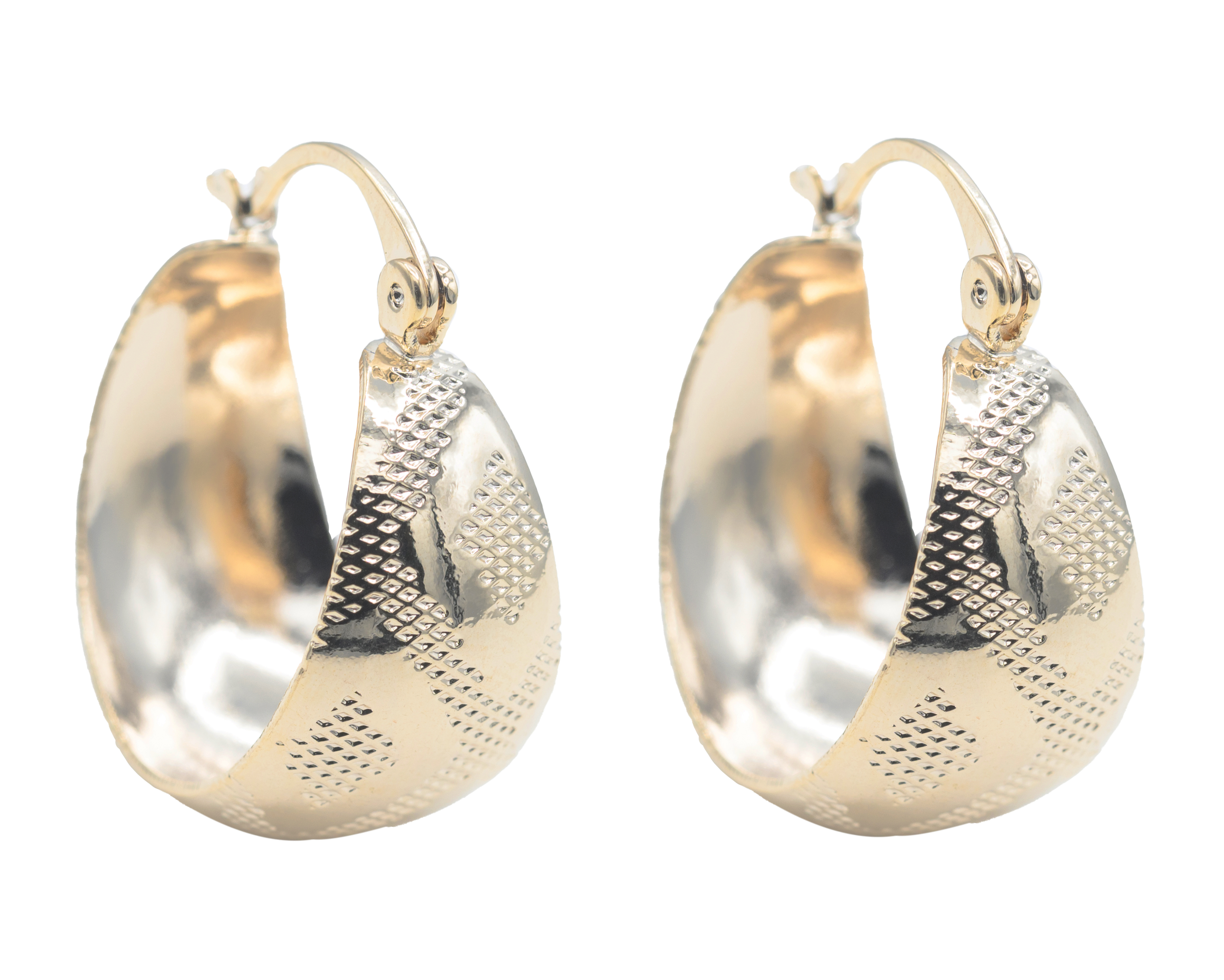 Foto 2 | Foto 2 | Aretes de Chapa de Oro 18K Petra