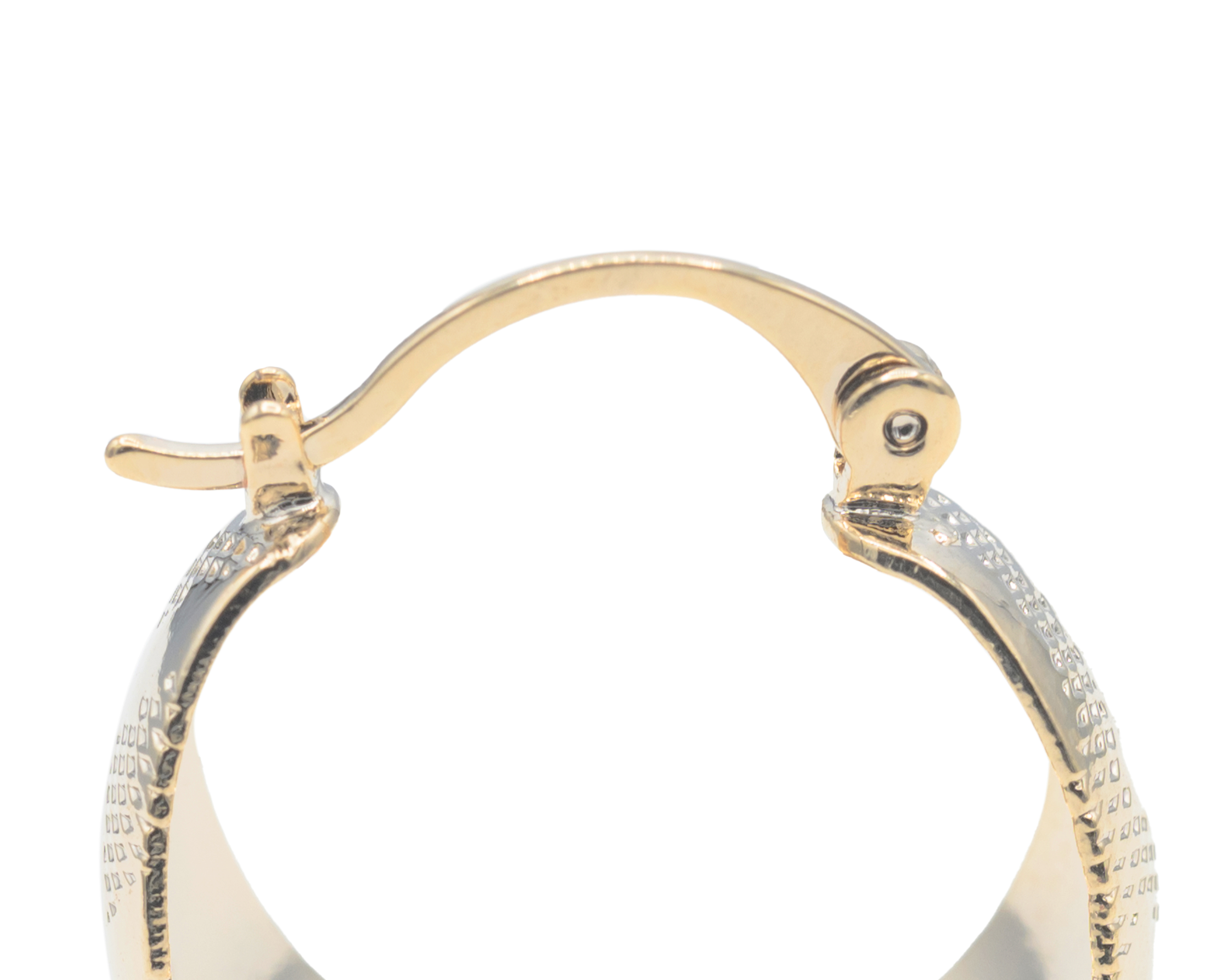 Foto 4 pulgar | Foto 3 | Aretes de Chapa de Oro 18K Petra