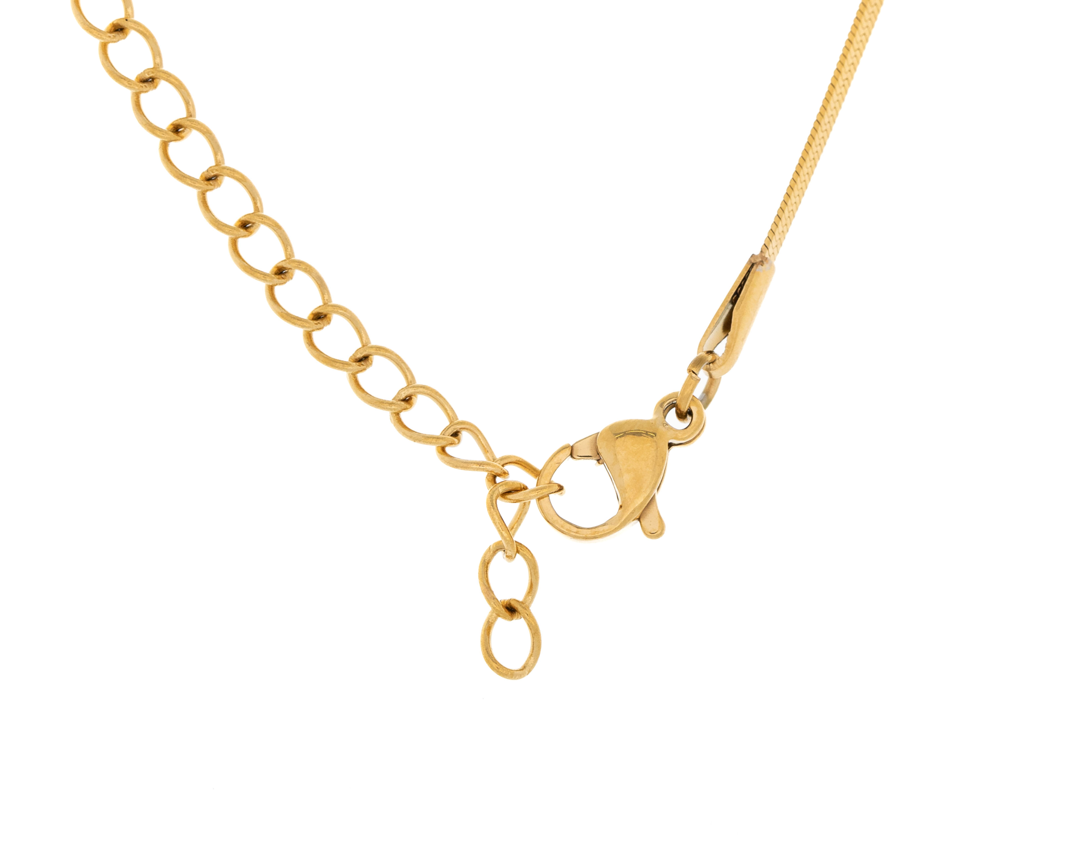 Foto 4 | Foto 4 | Collar Chapa de Oro 14K By Adina Eden