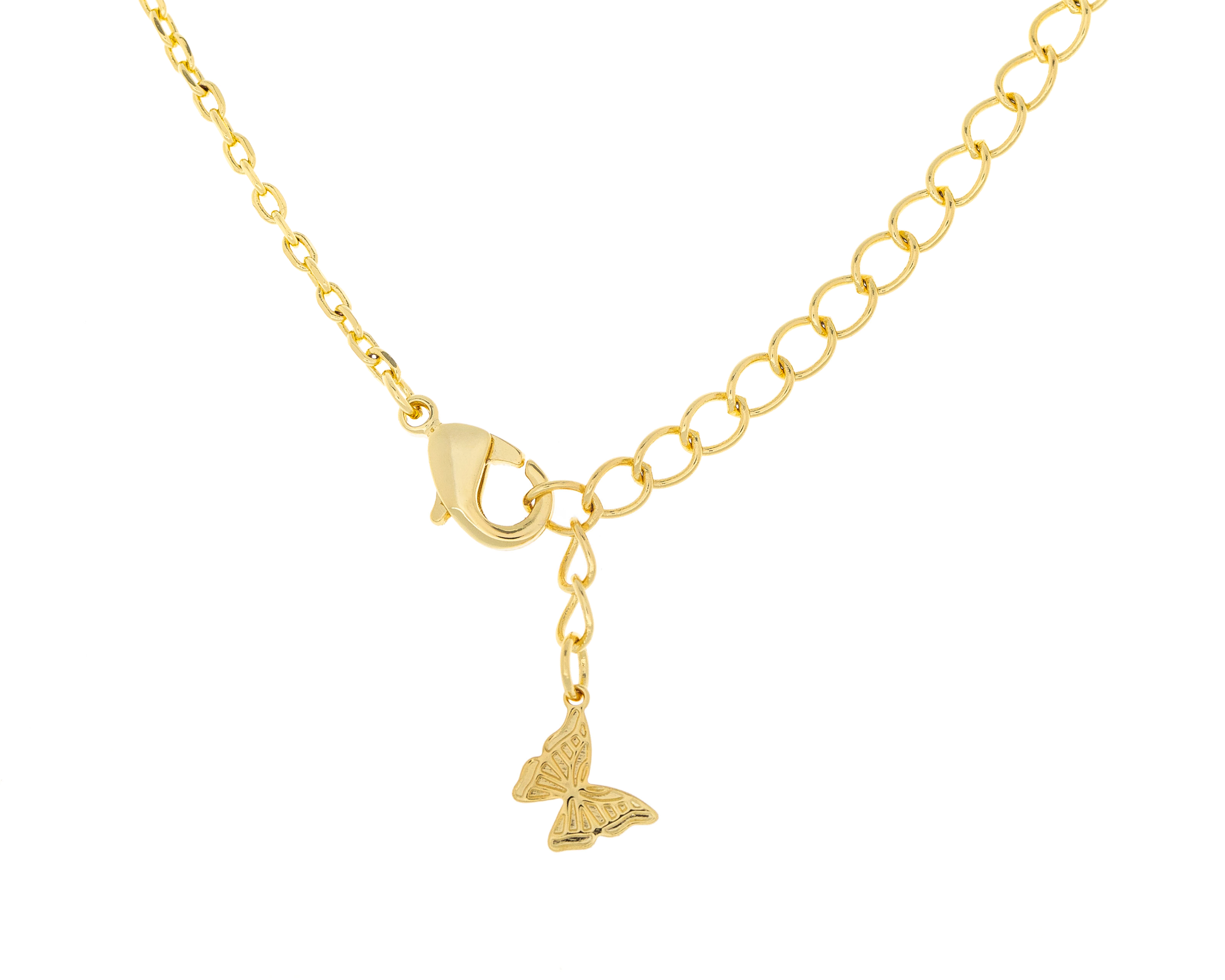 Foto 5 pulgar | Foto 4 | Collar Chapa de Oro 14K By Adina Eden