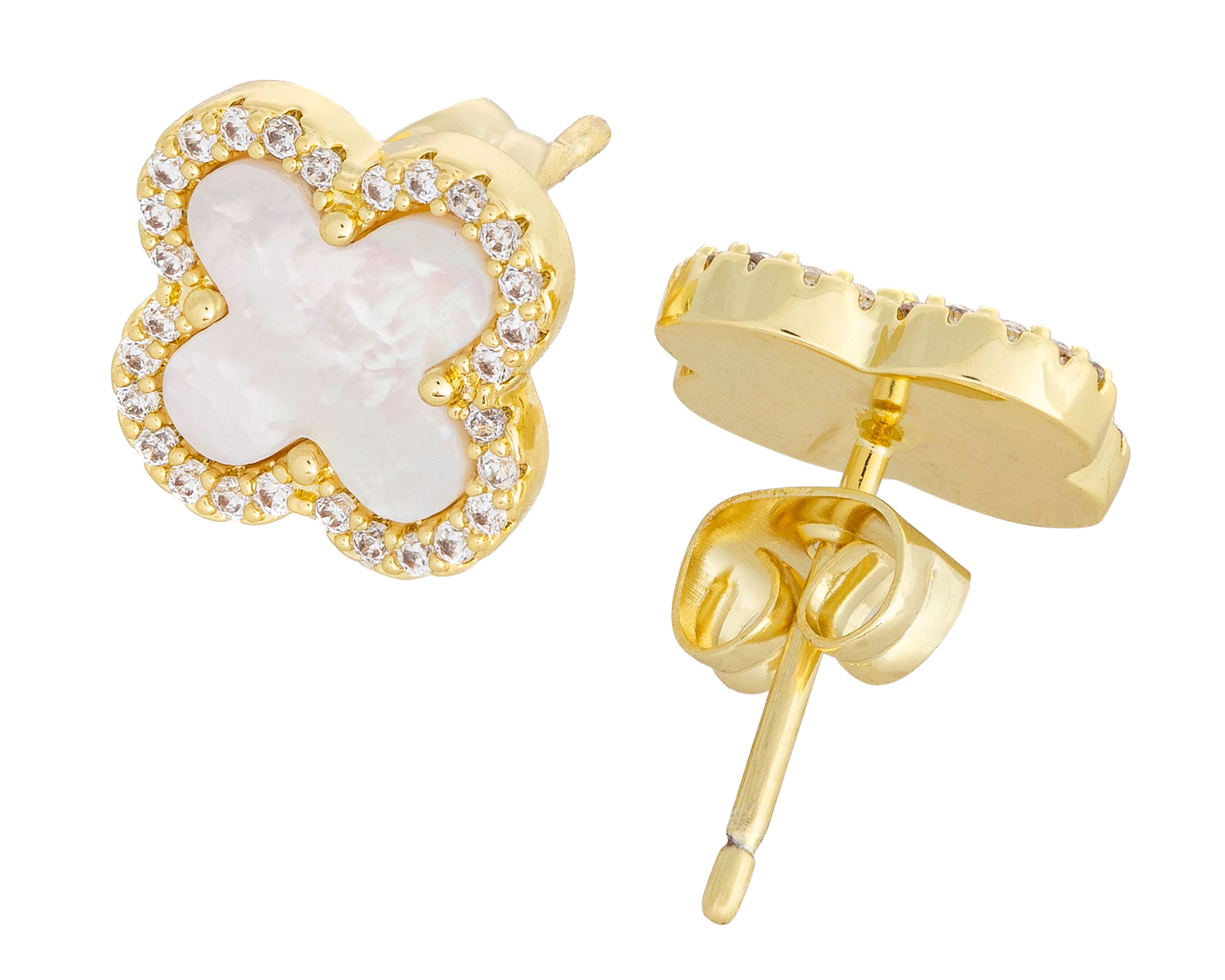 Foto 2 | Foto 2 | Aretes de Chapa de Oro 14k By Adina Eden