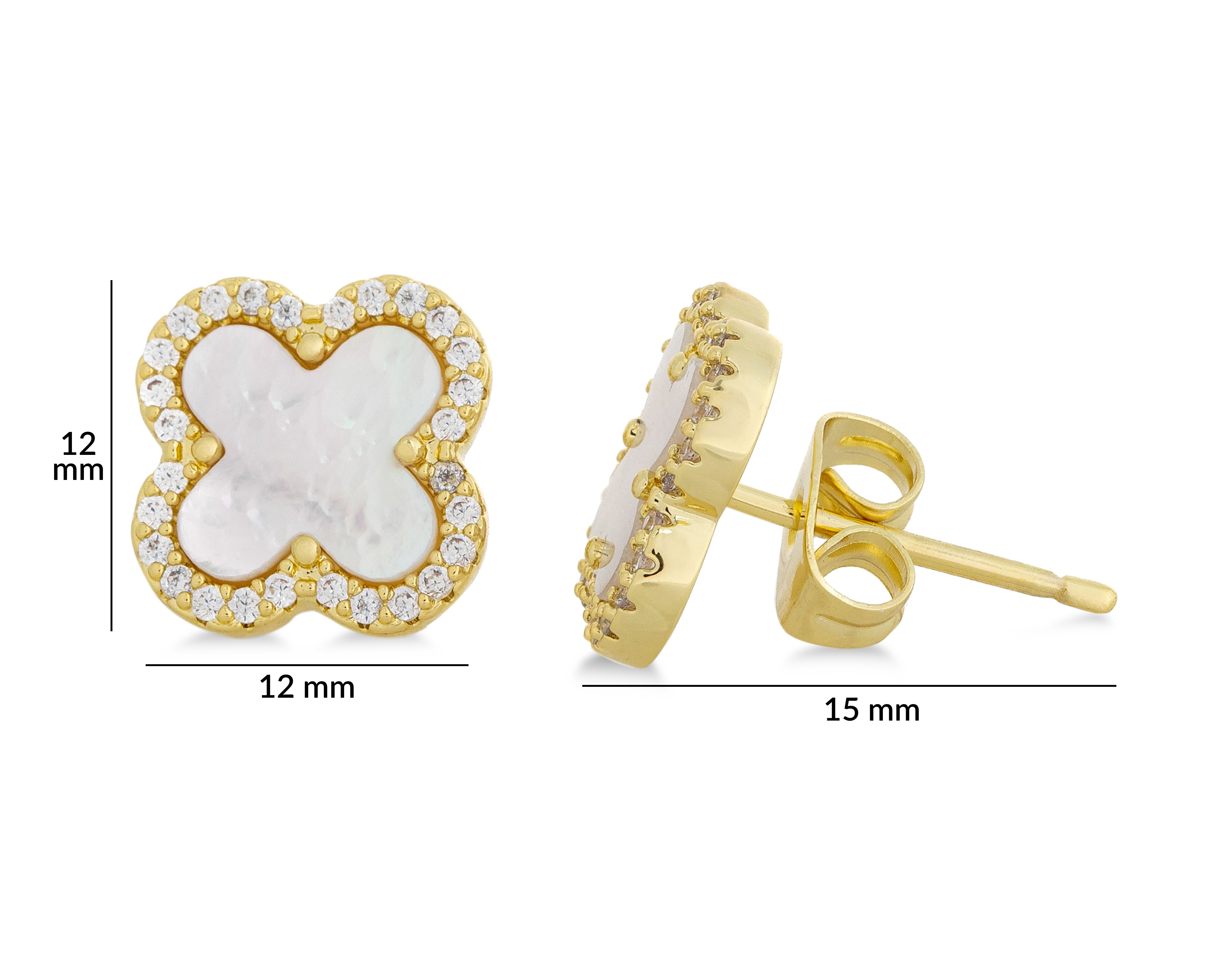 Foto 5 pulgar | Foto 4 | Aretes de Chapa de Oro 14k By Adina Eden