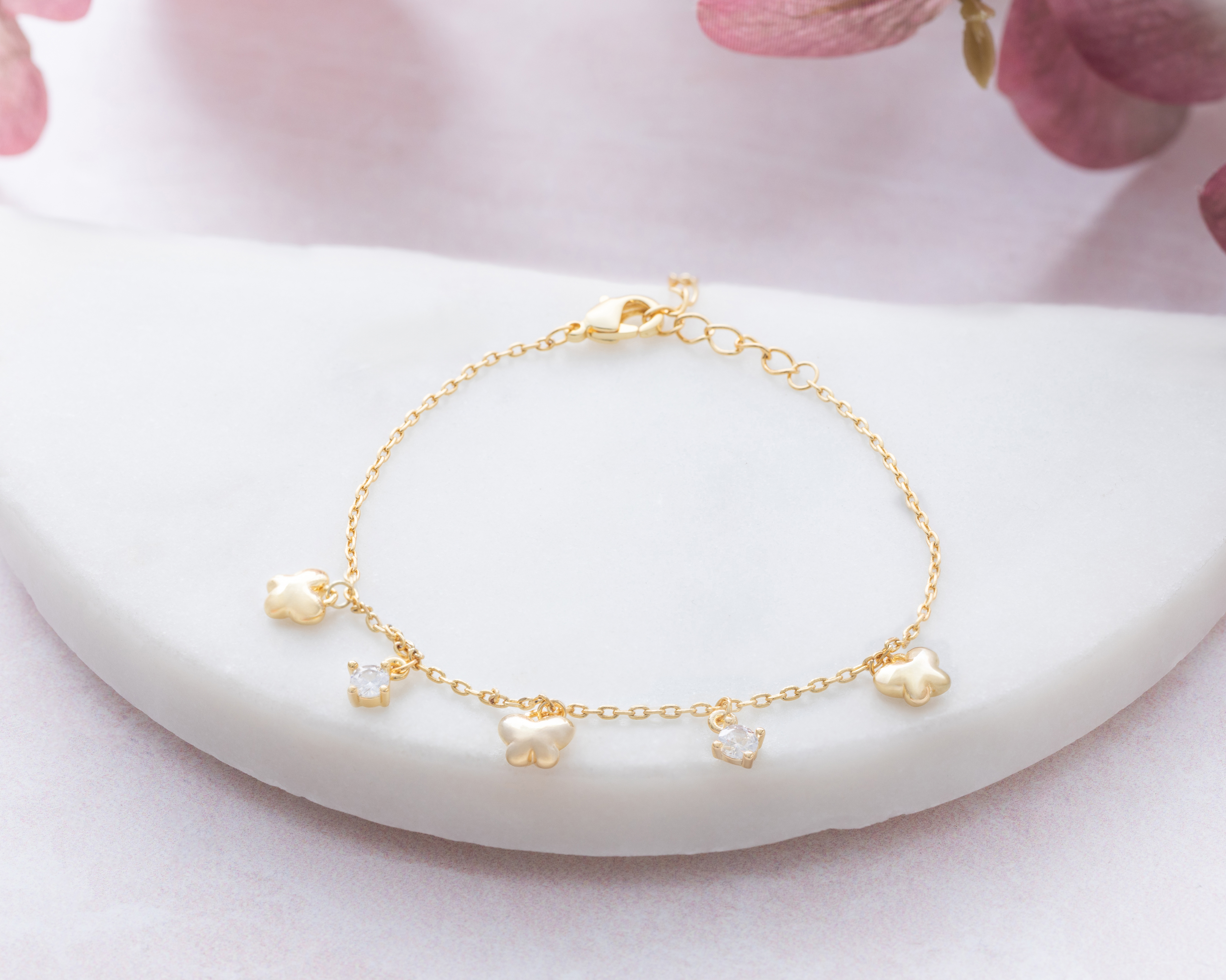 Foto 5 pulgar | Foto 4 | Pulsera de Chapa de Oro 14K By Adina Eden