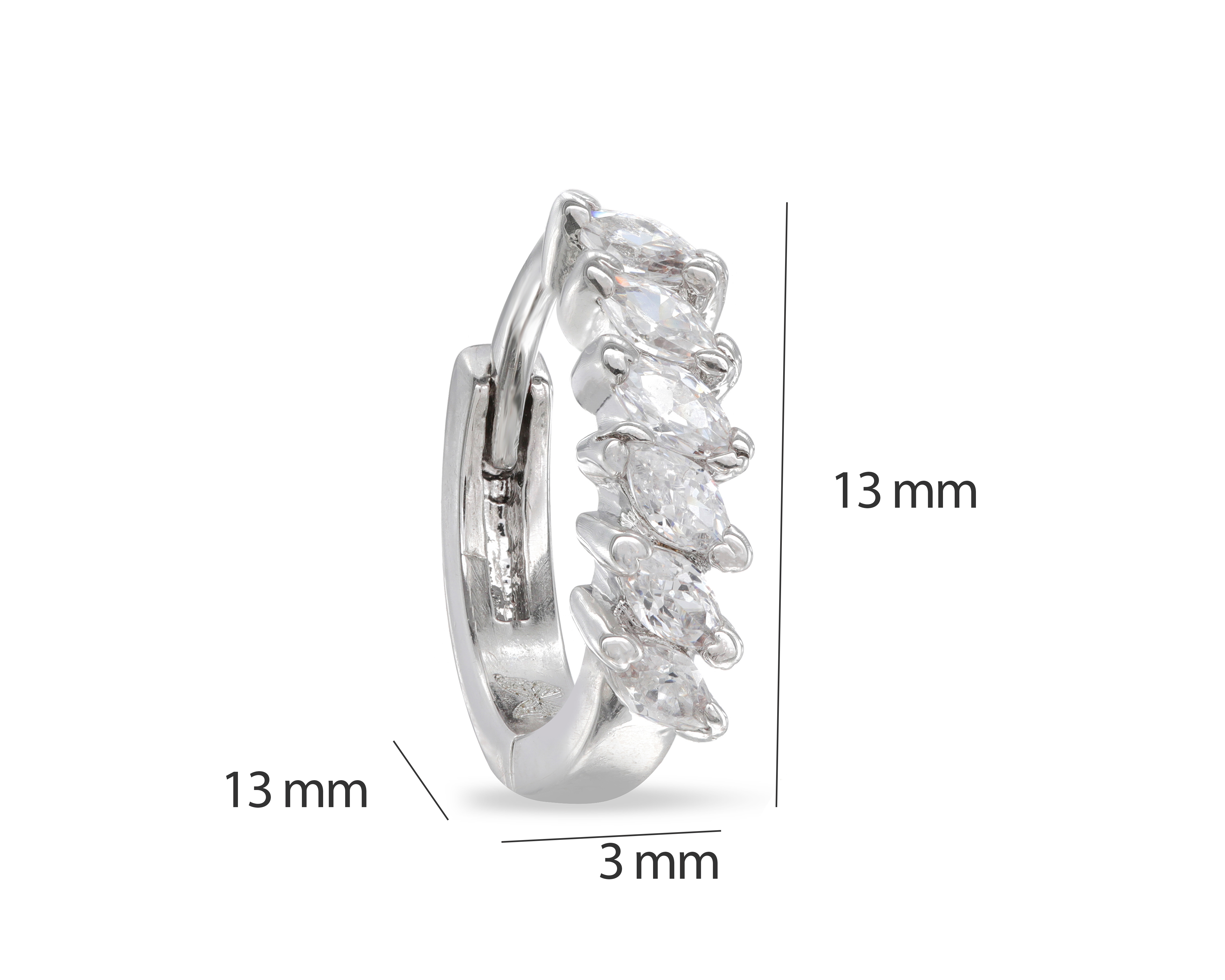 Foto 6 pulgar | Foto 5 | Arracadas de Plata By Adina Eden