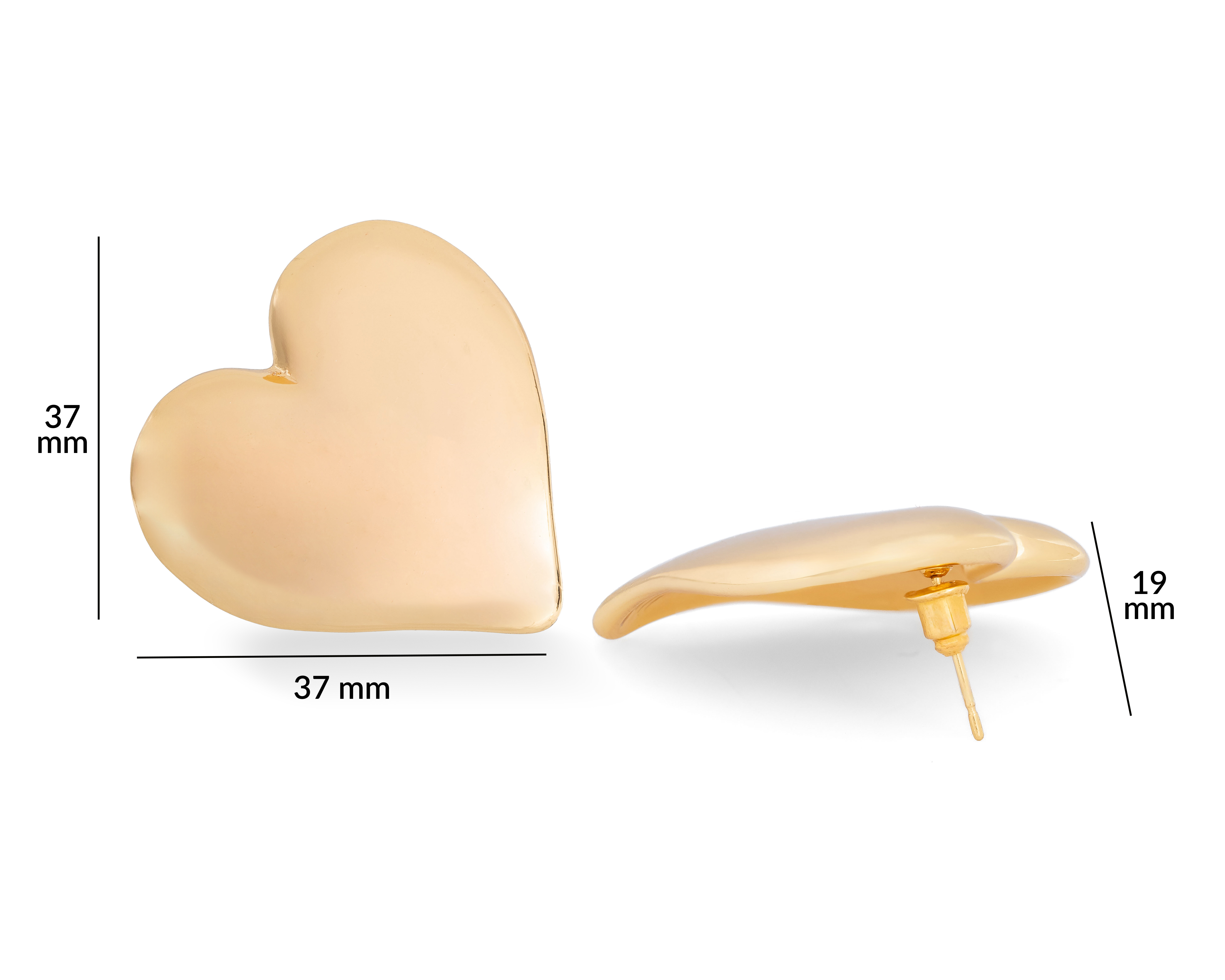 Foto 5 pulgar | Foto 4 | Aretes de Chapa de Oro 14k By Adina Eden