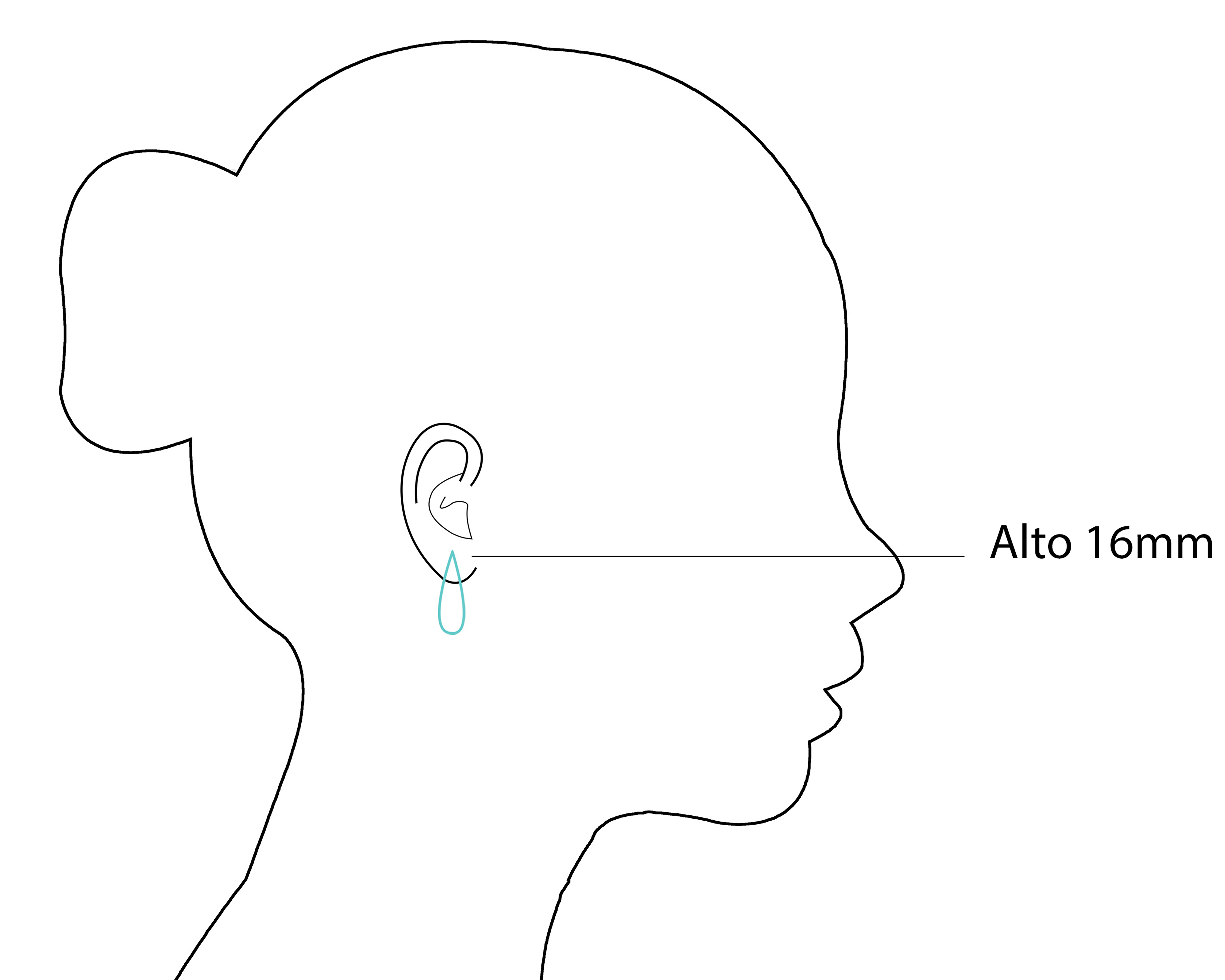 Foto 4 | Foto 4 | Aretes de Chapa de Oro 18K Plafer