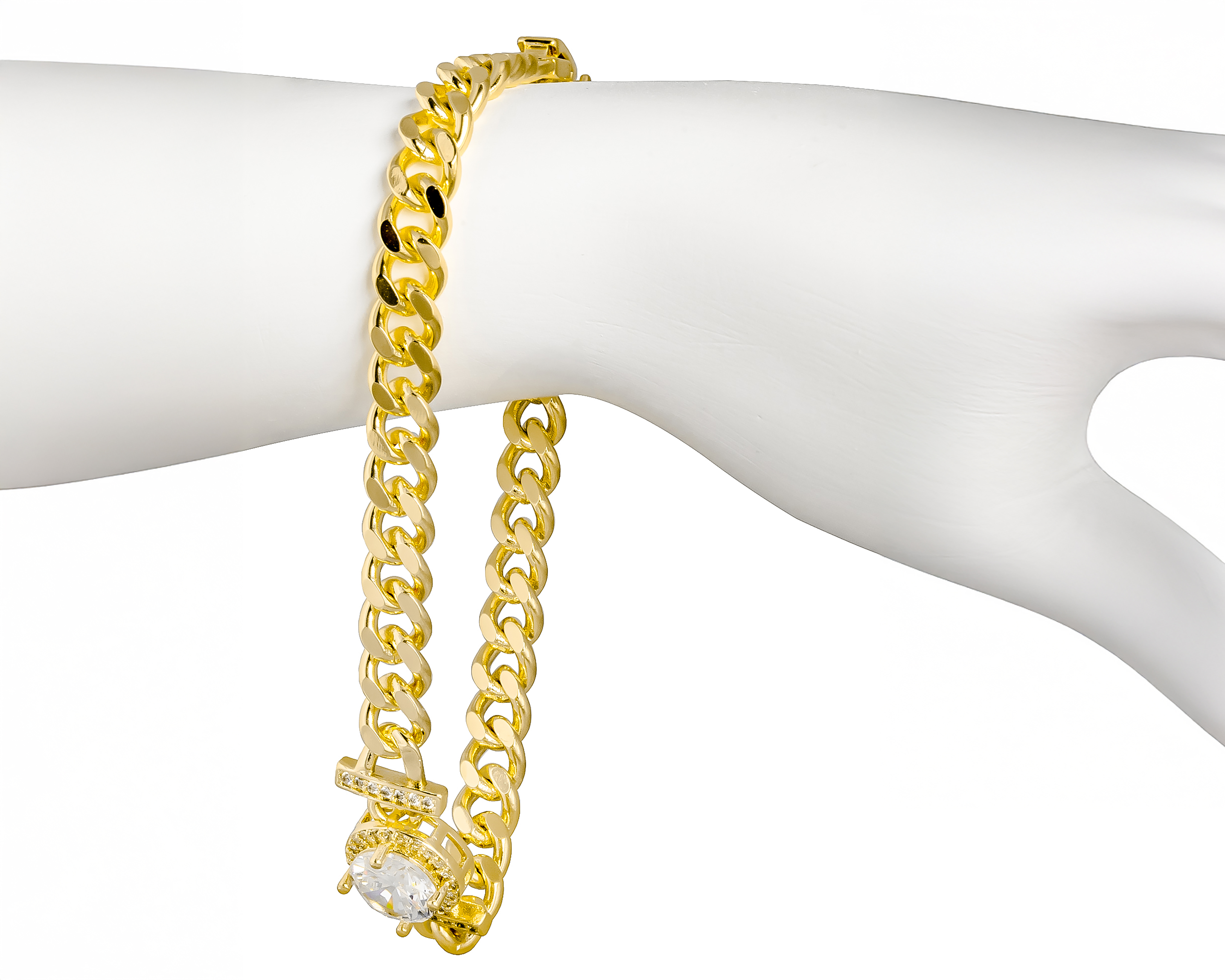 Foto 5 | Foto 5 | Pulsera Chapa de Oro 18k Plafer