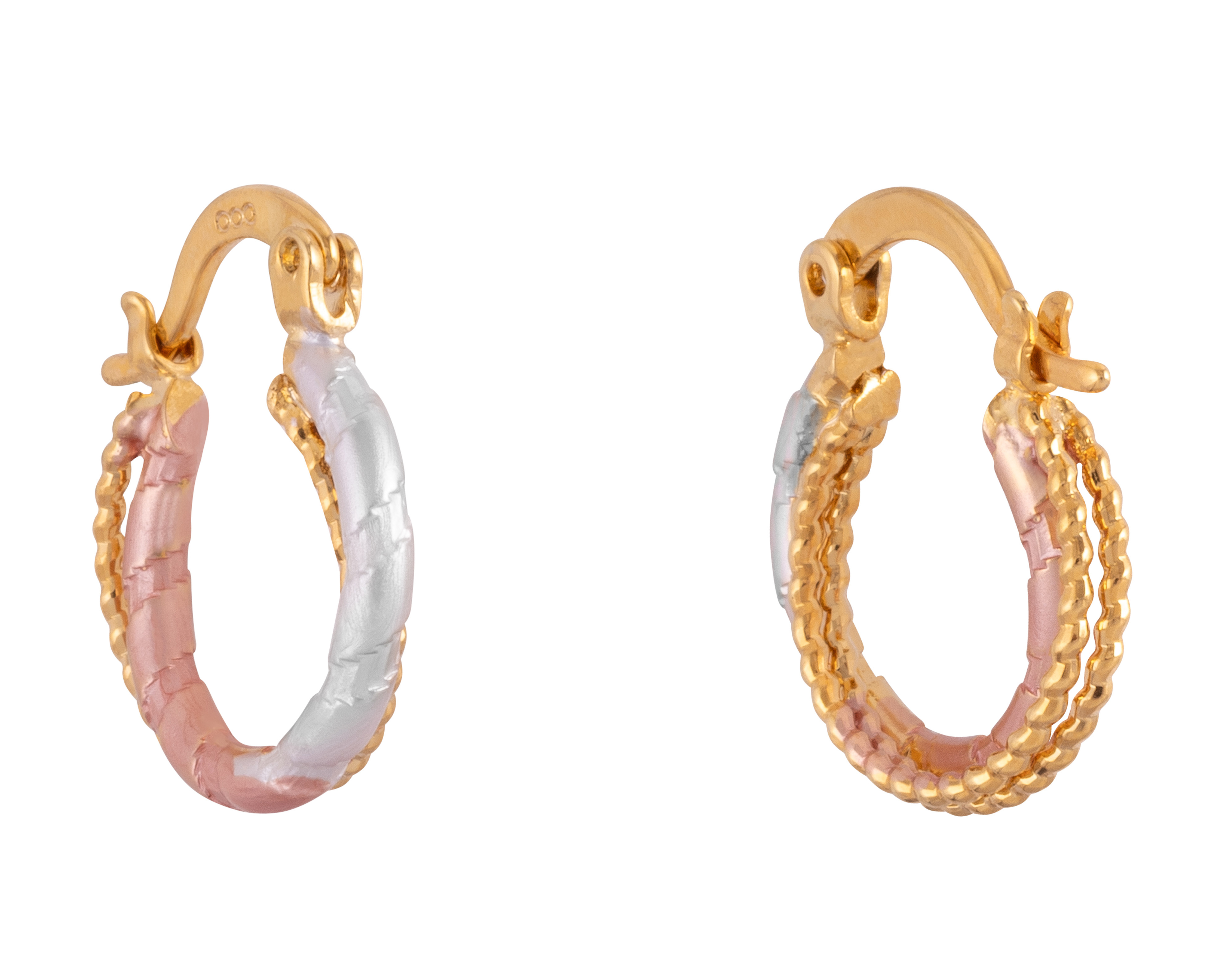 Foto 2 | Foto 2 | Arracadas de Chapa de Oro 18K Unlimited