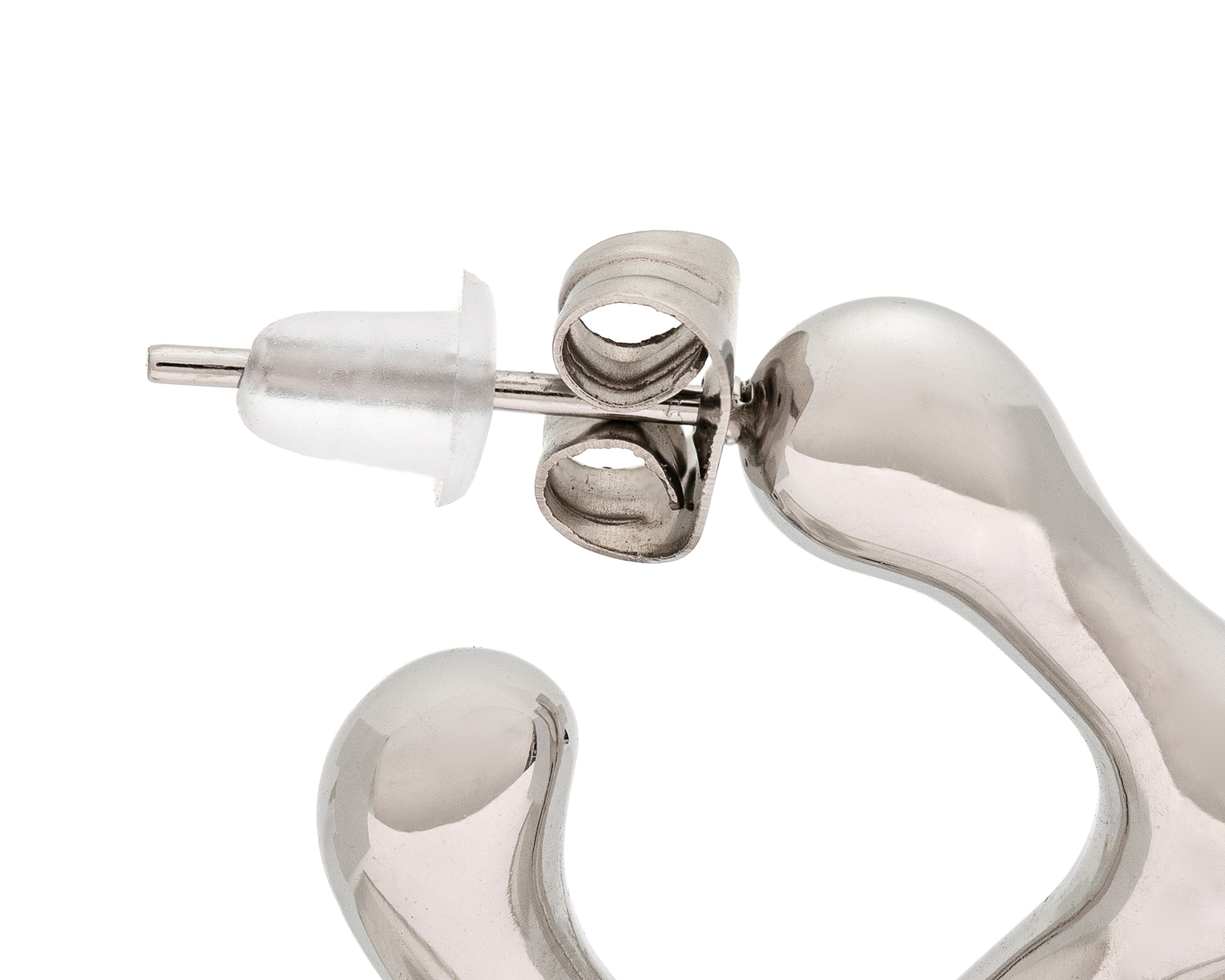 Foto 3 | Foto 3 | Aretes de Acero Inoxidable Strona