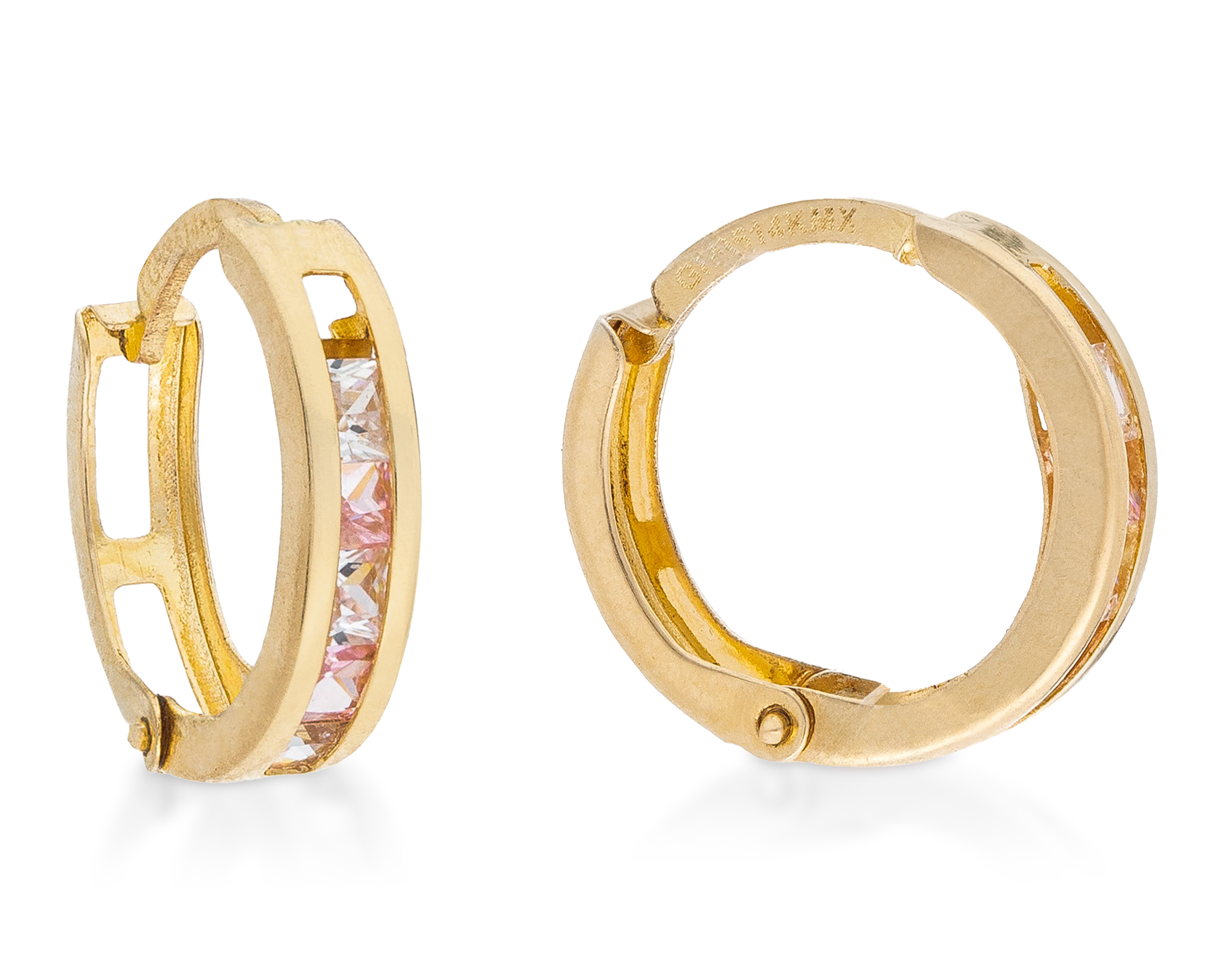 Aretes de Oro 14K Moments