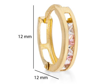 Foto 5 | Foto 5 | Aretes de Oro 14K Moments