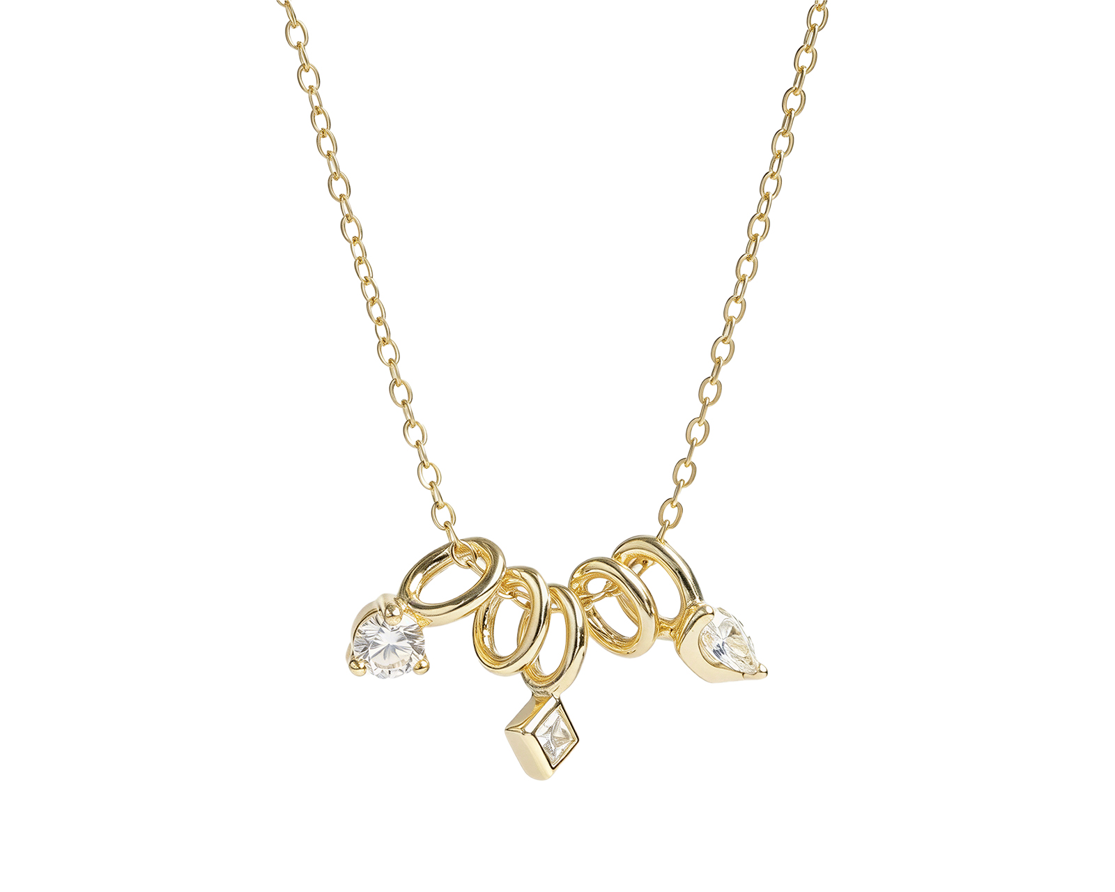 Collar Chapa de Oro 14k Sahara