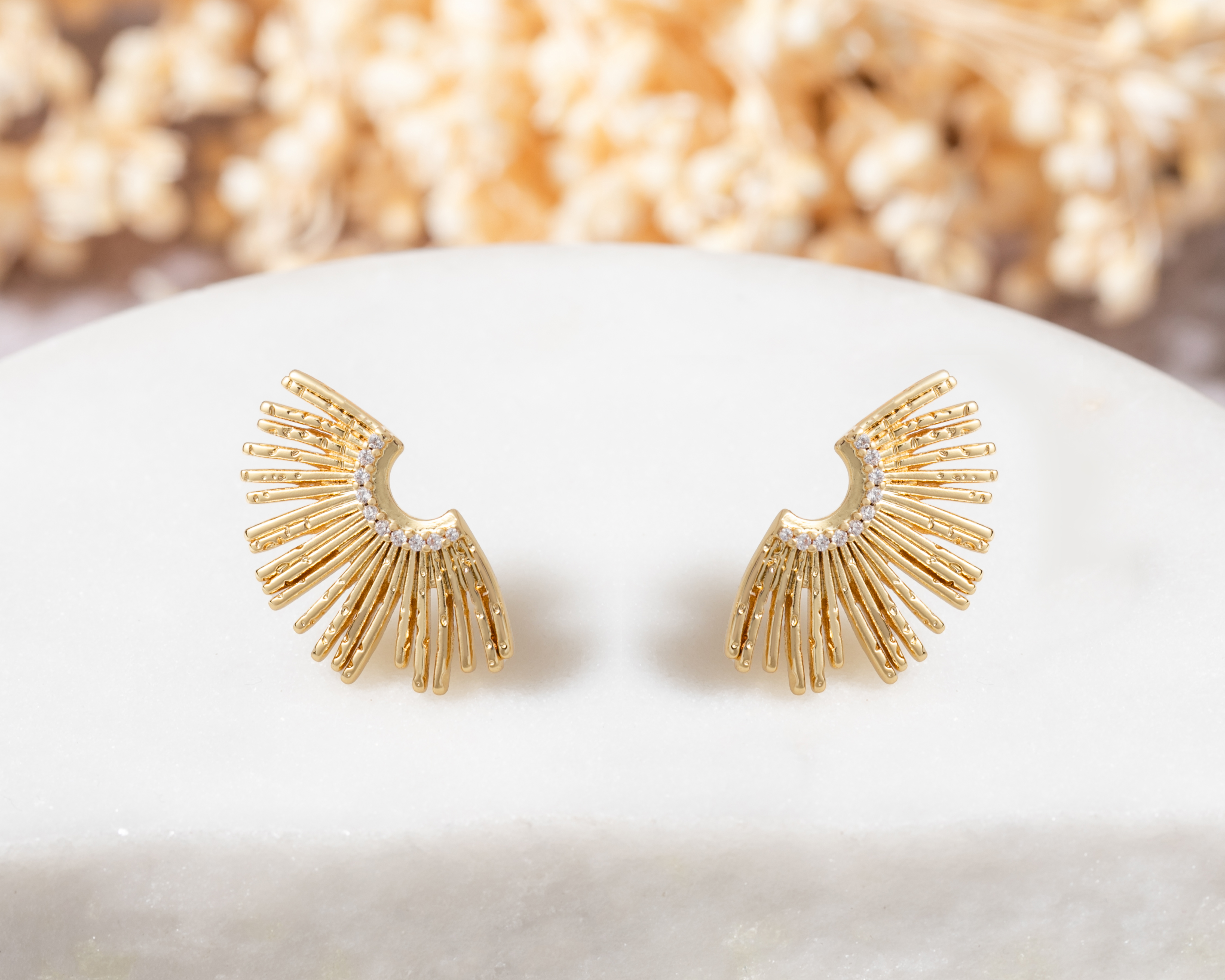 Foto 3 | Foto 3 | Aretes de Chapa de Oro 14k Allu Jewelry