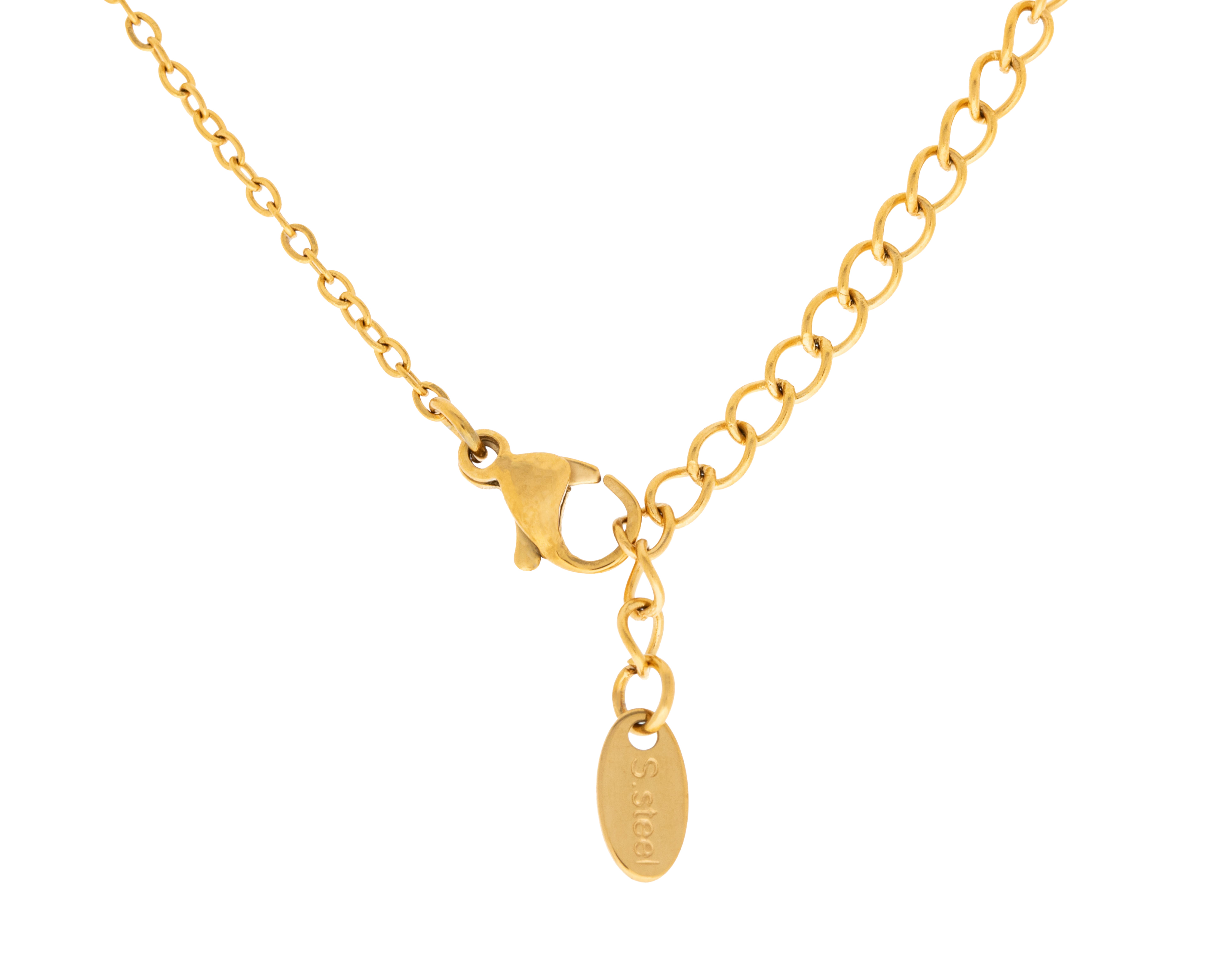 Foto 4 pulgar | Foto 3 | Collar Chapa de Oro 18k Fun Jewelry