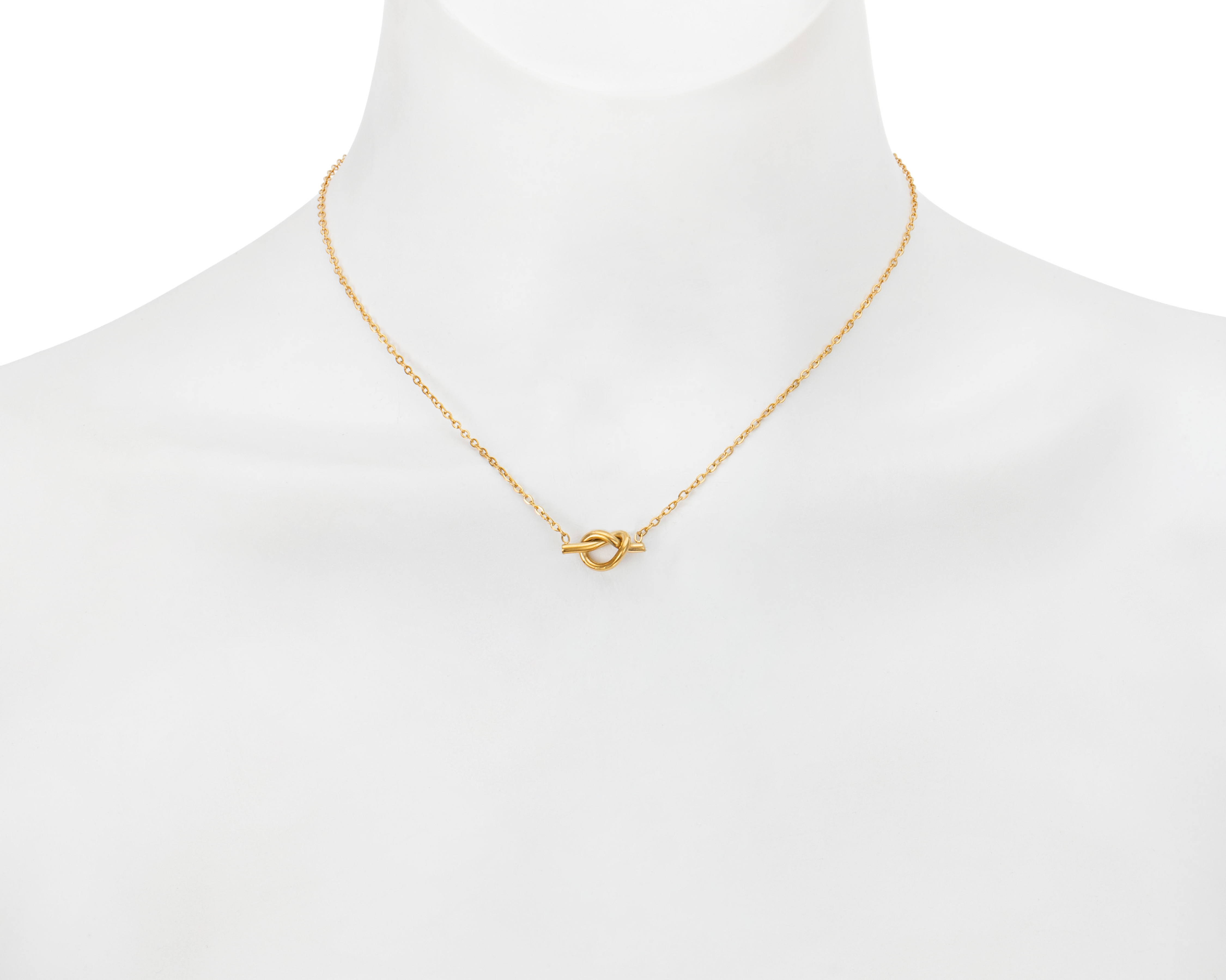 Foto 5 pulgar | Foto 4 | Collar Chapa de Oro 18k Fun Jewelry