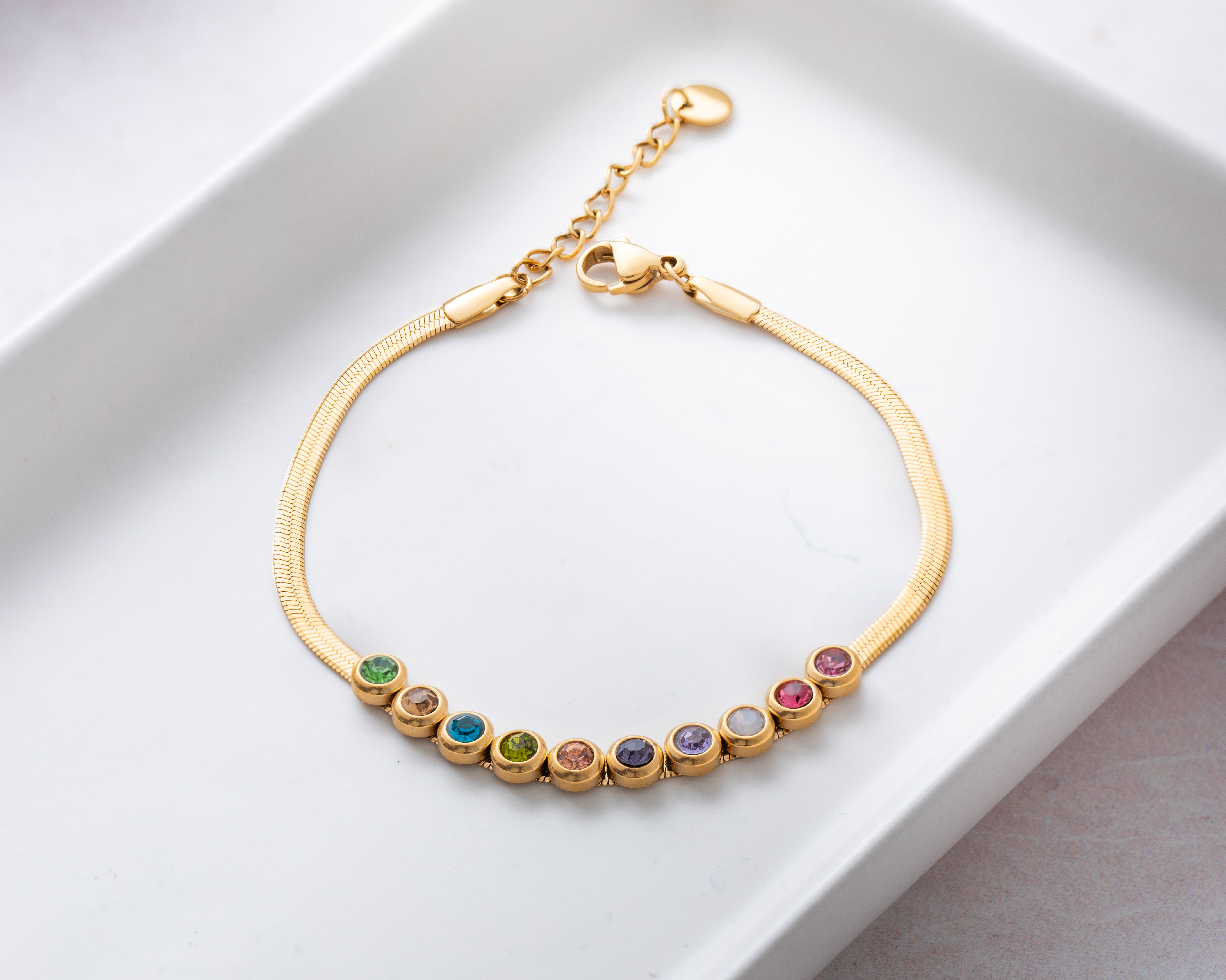 Foto 5 pulgar | Foto 4 | Pulsera de Acero Inoxidable Jennifer Lopez