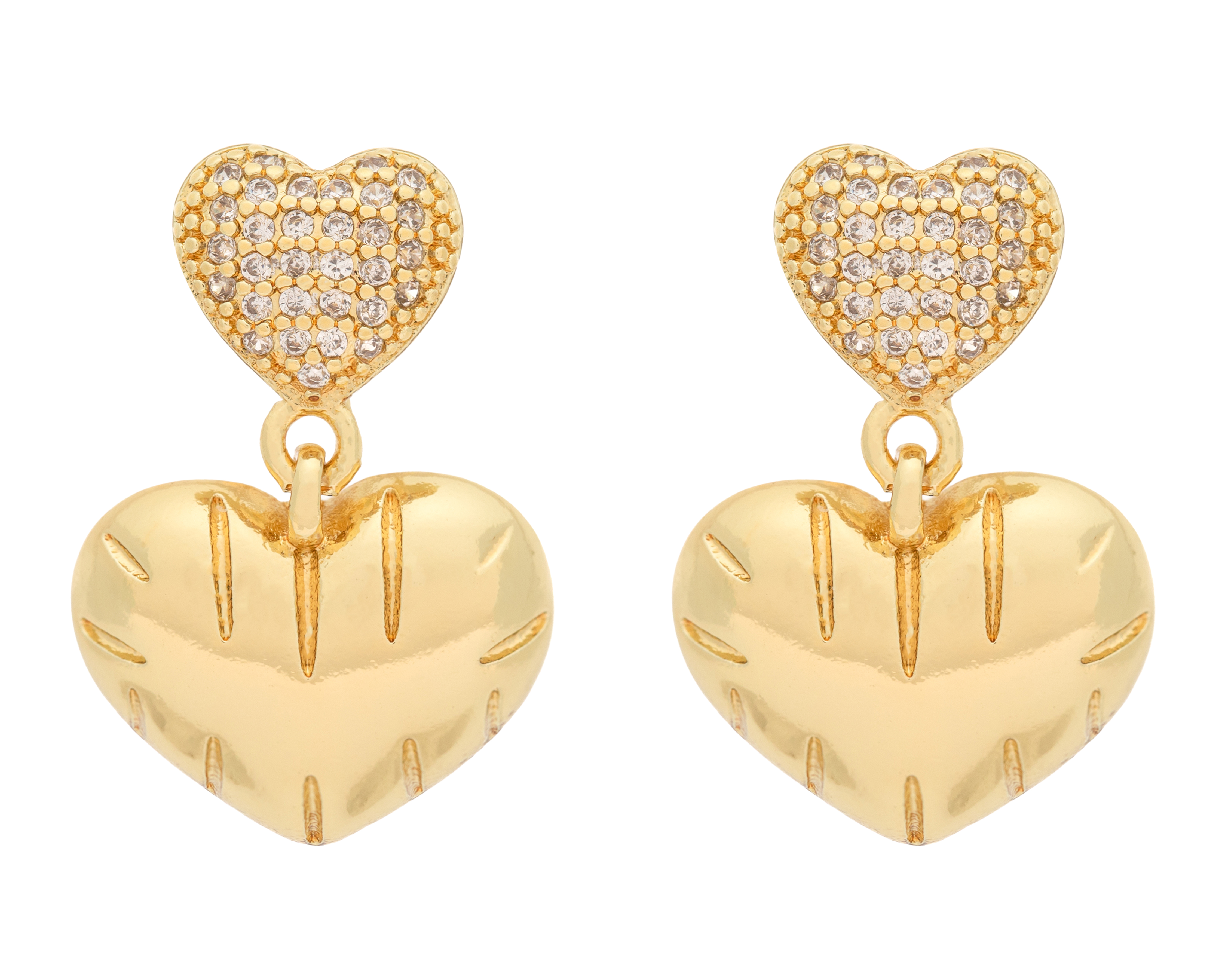 Foto 2 | Foto 2 | Aretes Chapa de Oro 14k Allu Jewelry