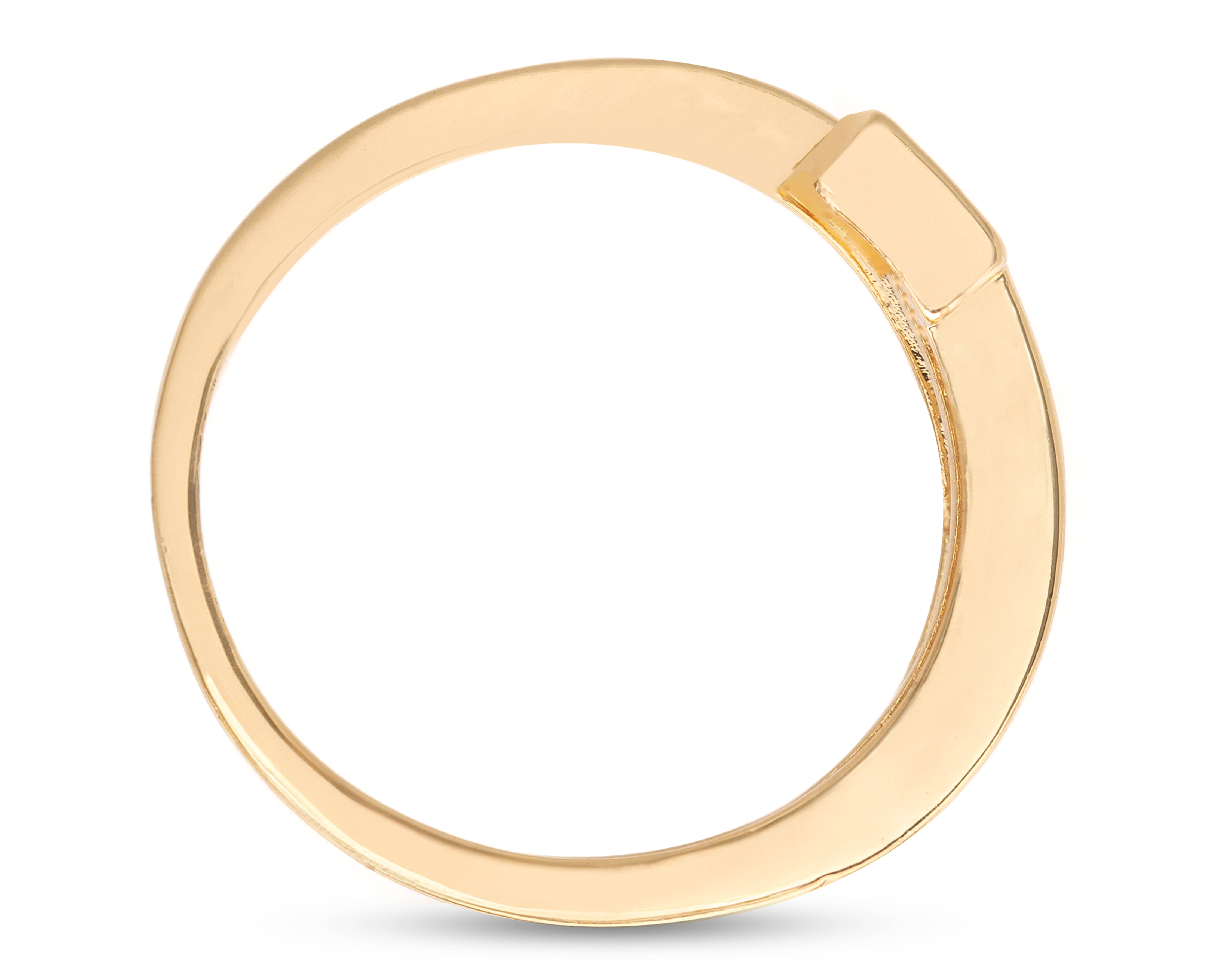 Foto 4 pulgar | Foto 3 | Anillo de Chapa de Oro 14K Jennifer Lopez