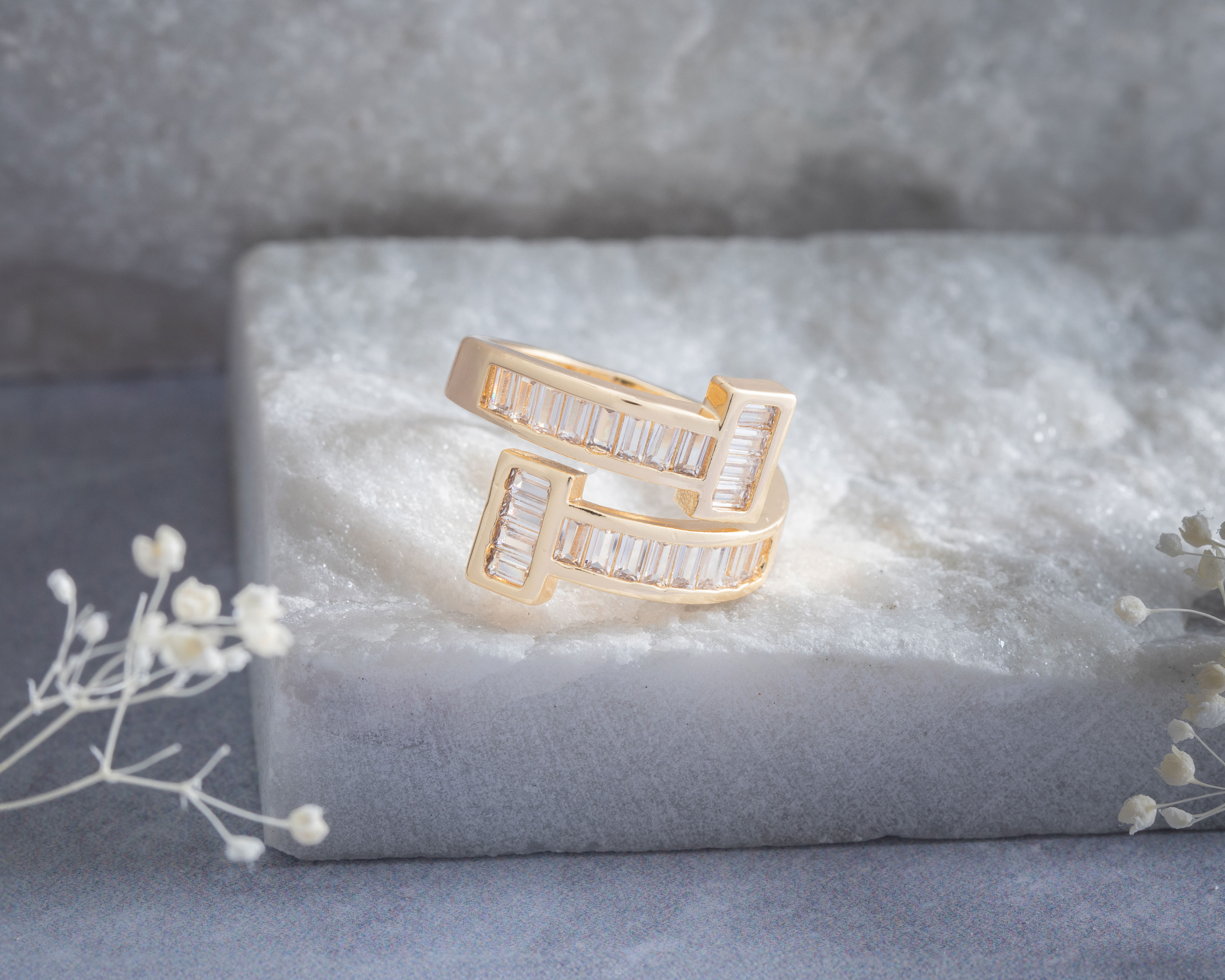 Foto 5 | Foto 5 | Anillo de Chapa de Oro 14K Jennifer Lopez