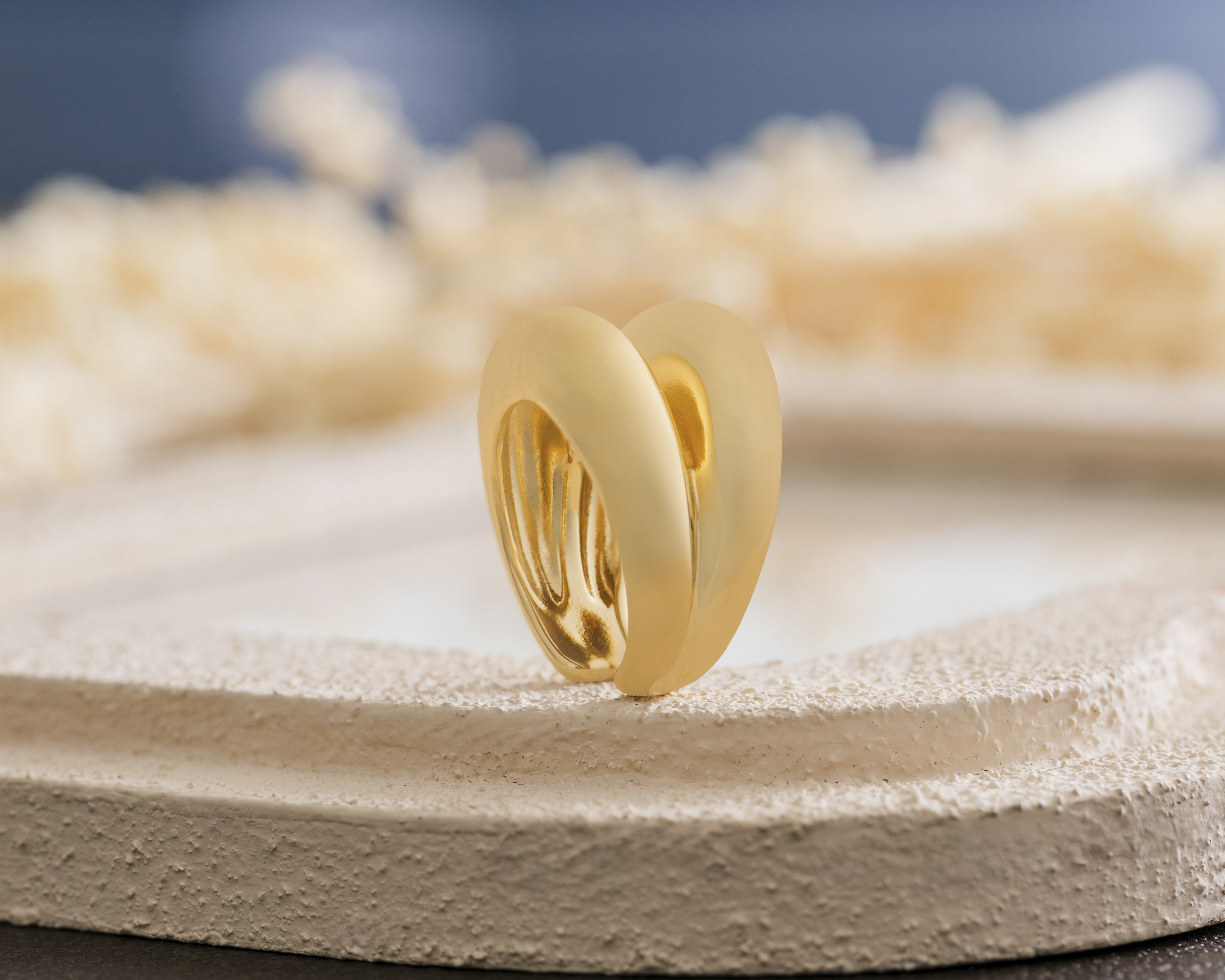 Foto 5 | Foto 5 | Anillo de Chapa de Oro 14k Jennifer Lopez Ajustable