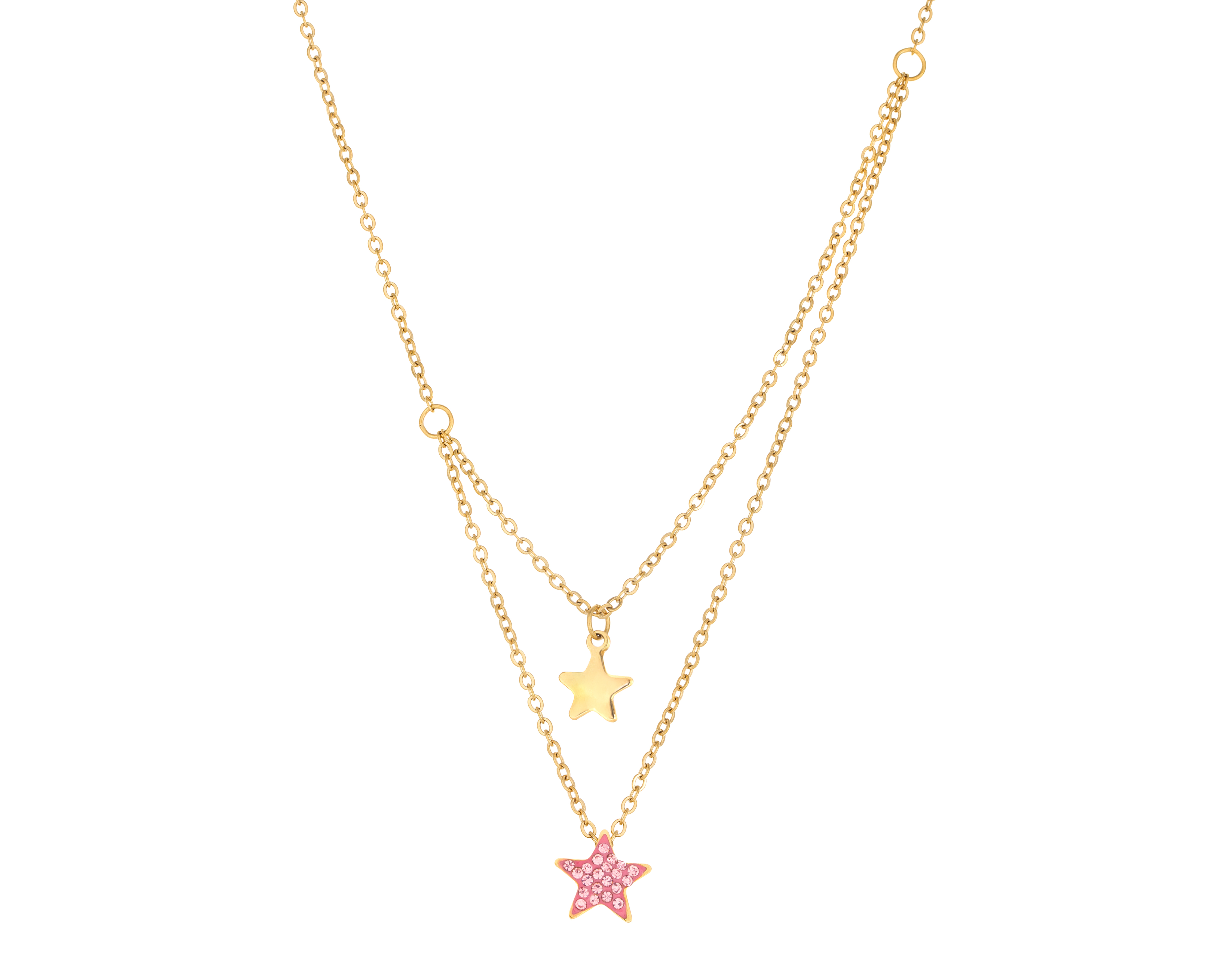 Foto 3 pulgar | Foto 2 | Collar Chapa de Oro 18k Strona