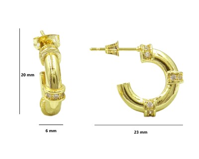 Foto 4 | Foto 4 | Arracadas de Chapa de Oro 14K Diseños Creativos