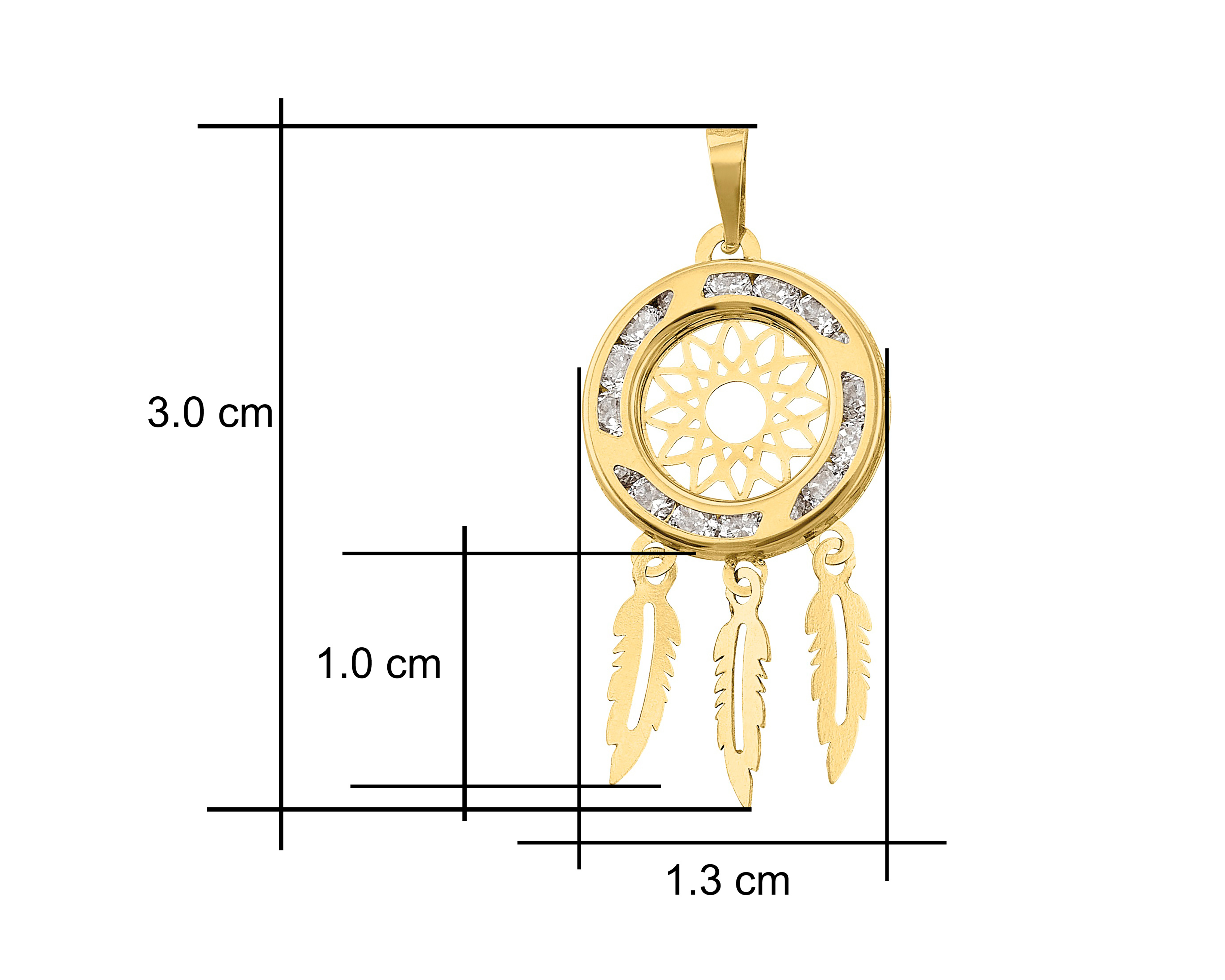 Foto 8 pulgar | Foto 7 | Dije de Oro 10K Moments