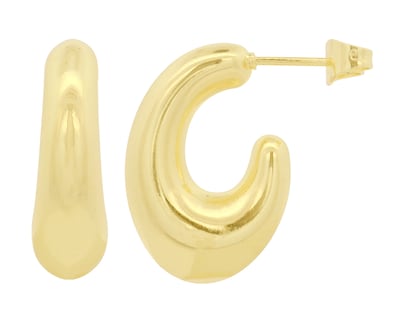 Foto 3 | Foto 3 | Aretes de Chapa de Oro 18K Sentimientos