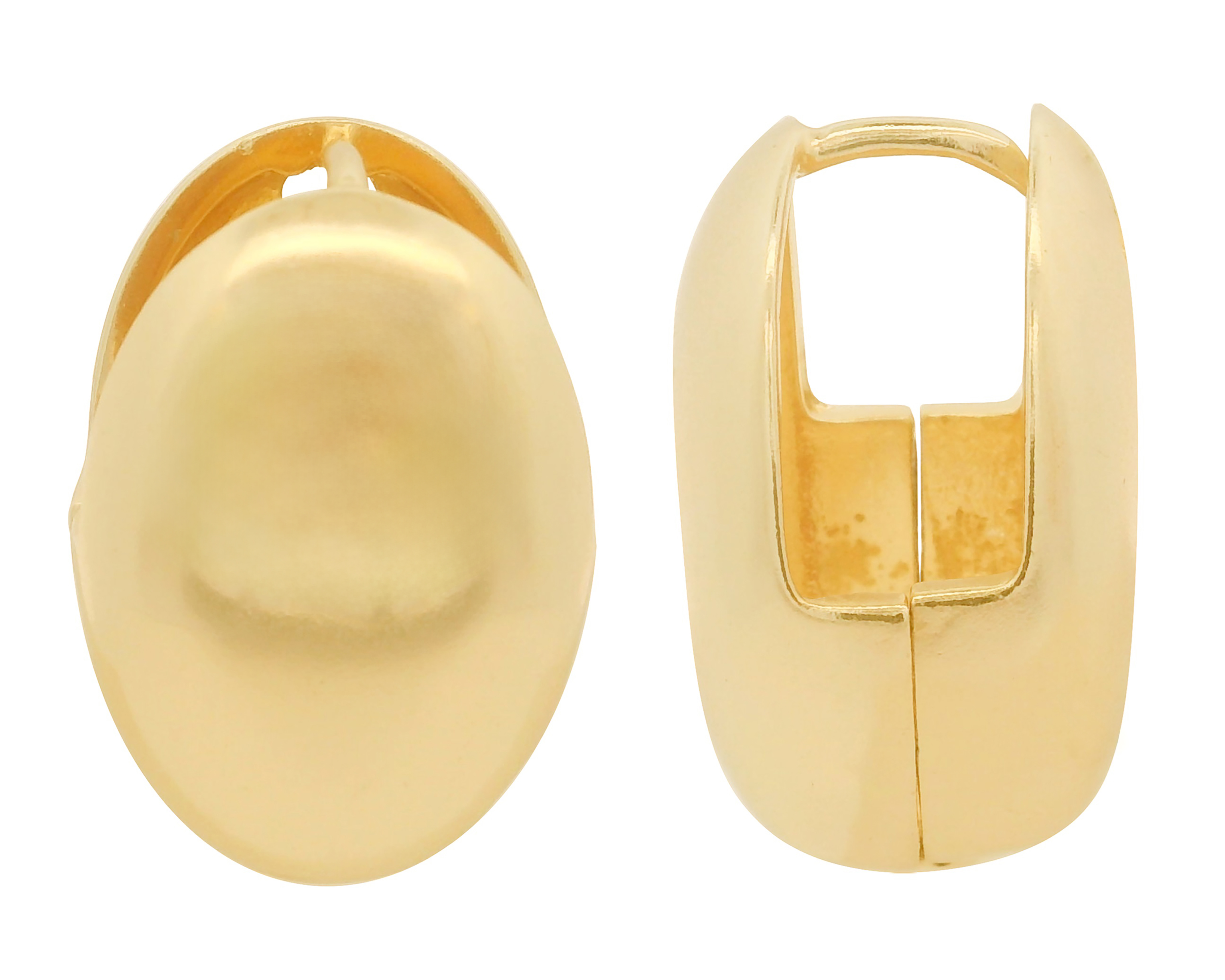 Foto 2 | Foto 2 | Aretes Chapa de Oro 18K Sentimientos