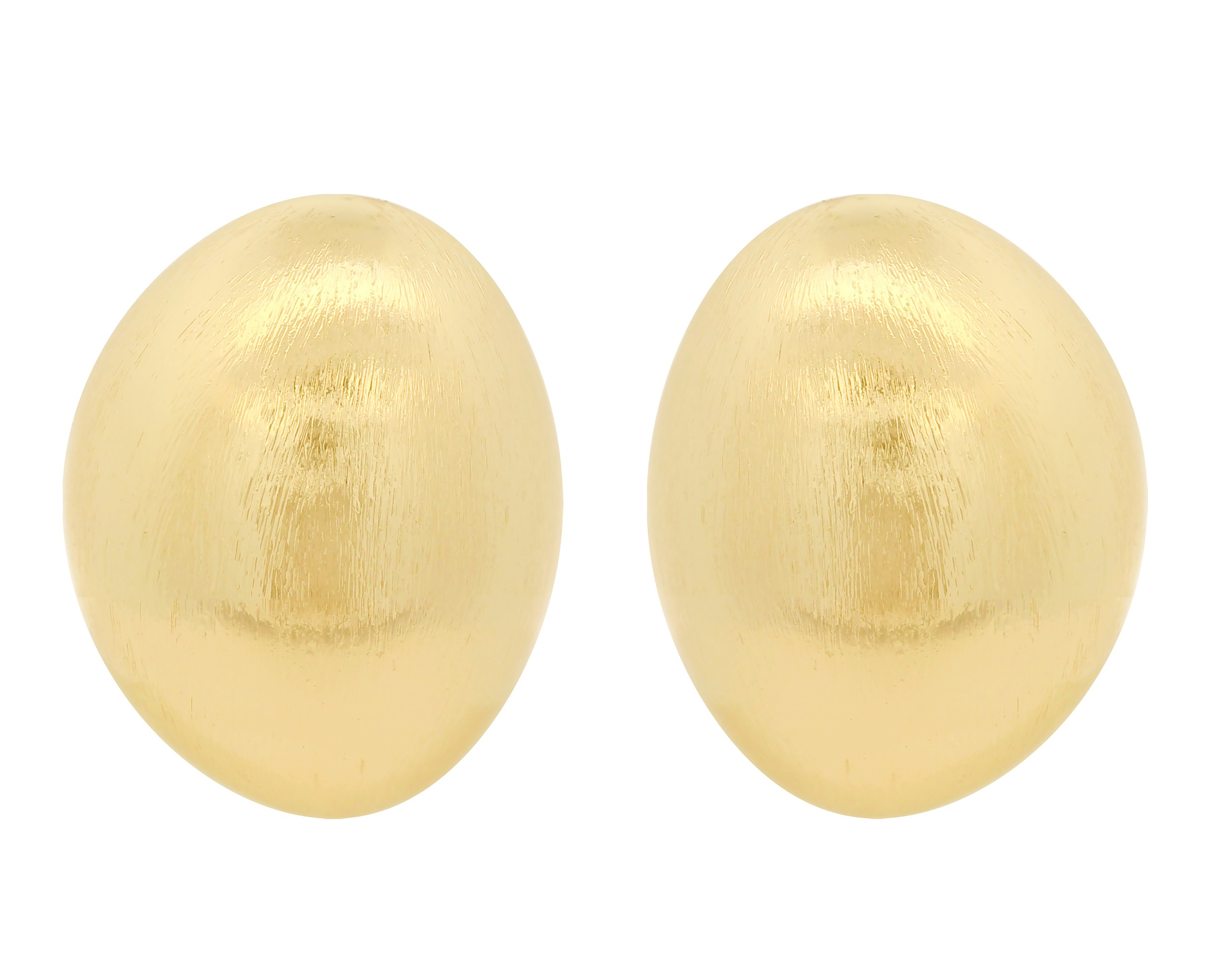 Foto 2 pulgar | Foto 1 | Aretes de Chapa de Oro 18K Sentimientos