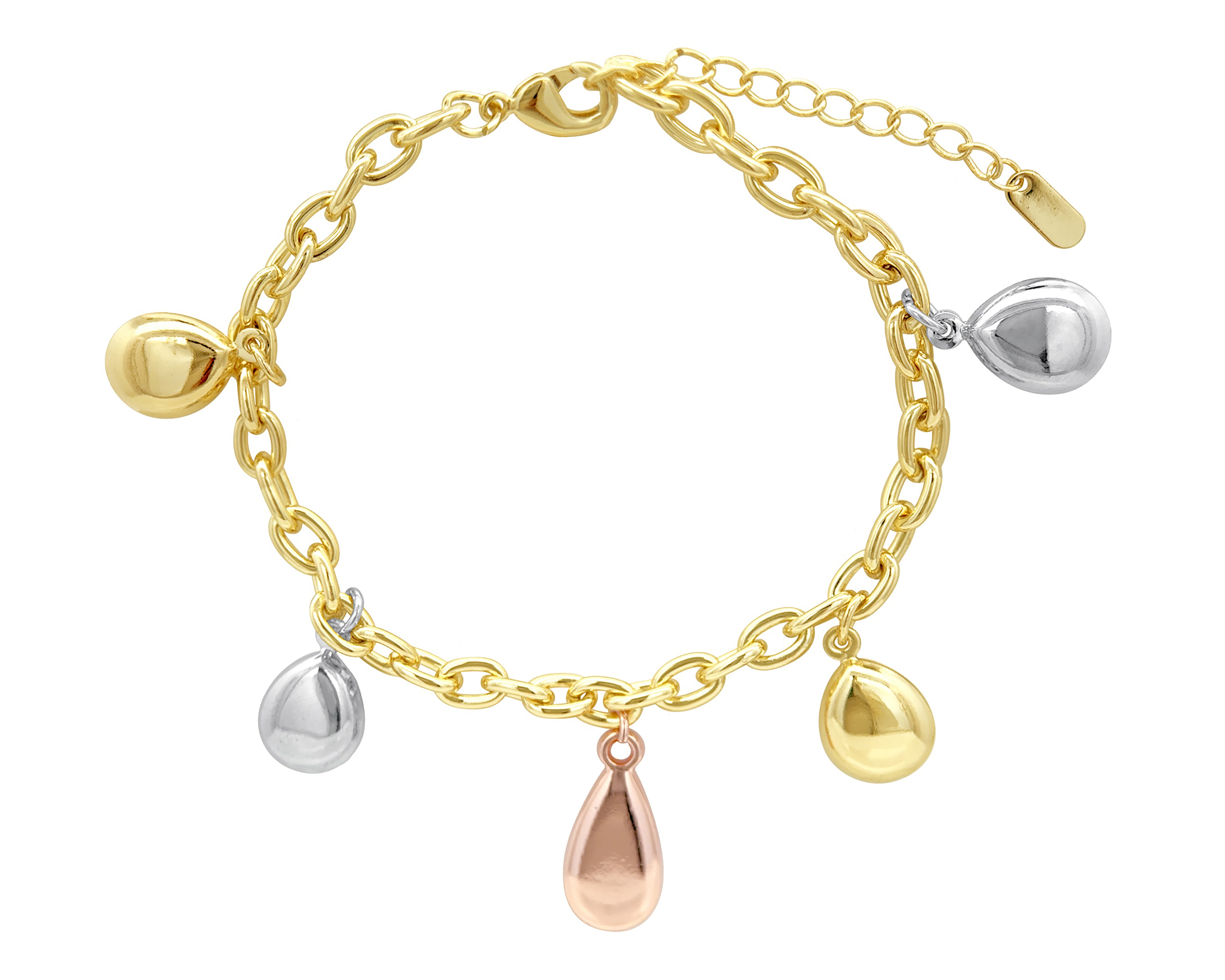 Foto 2 pulgar | Foto 1 | Pulsera Chapa de Oro Sentimientos
