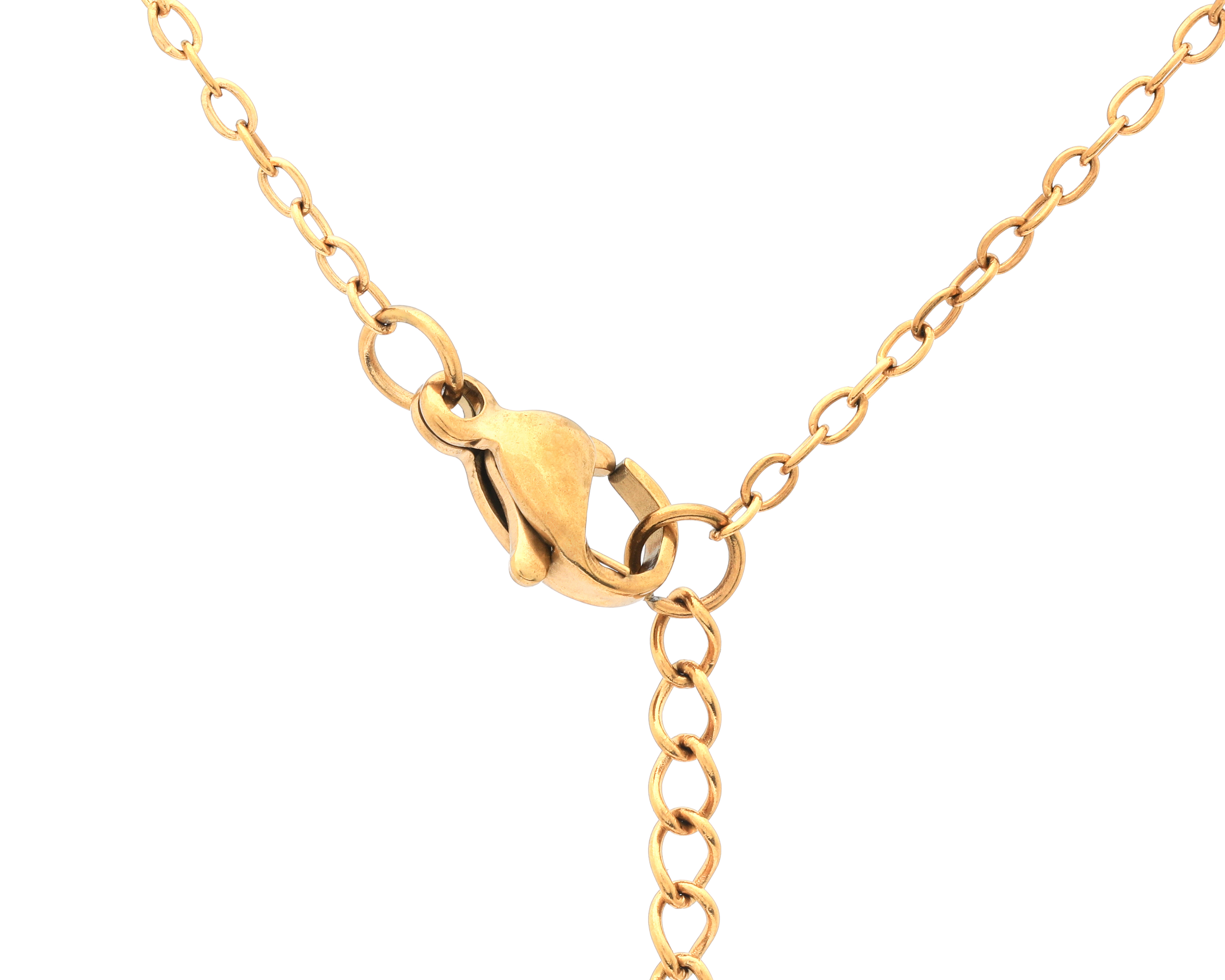 Foto 4 pulgar | Foto 3 | Collar Chapa de Oro 14k Mashala