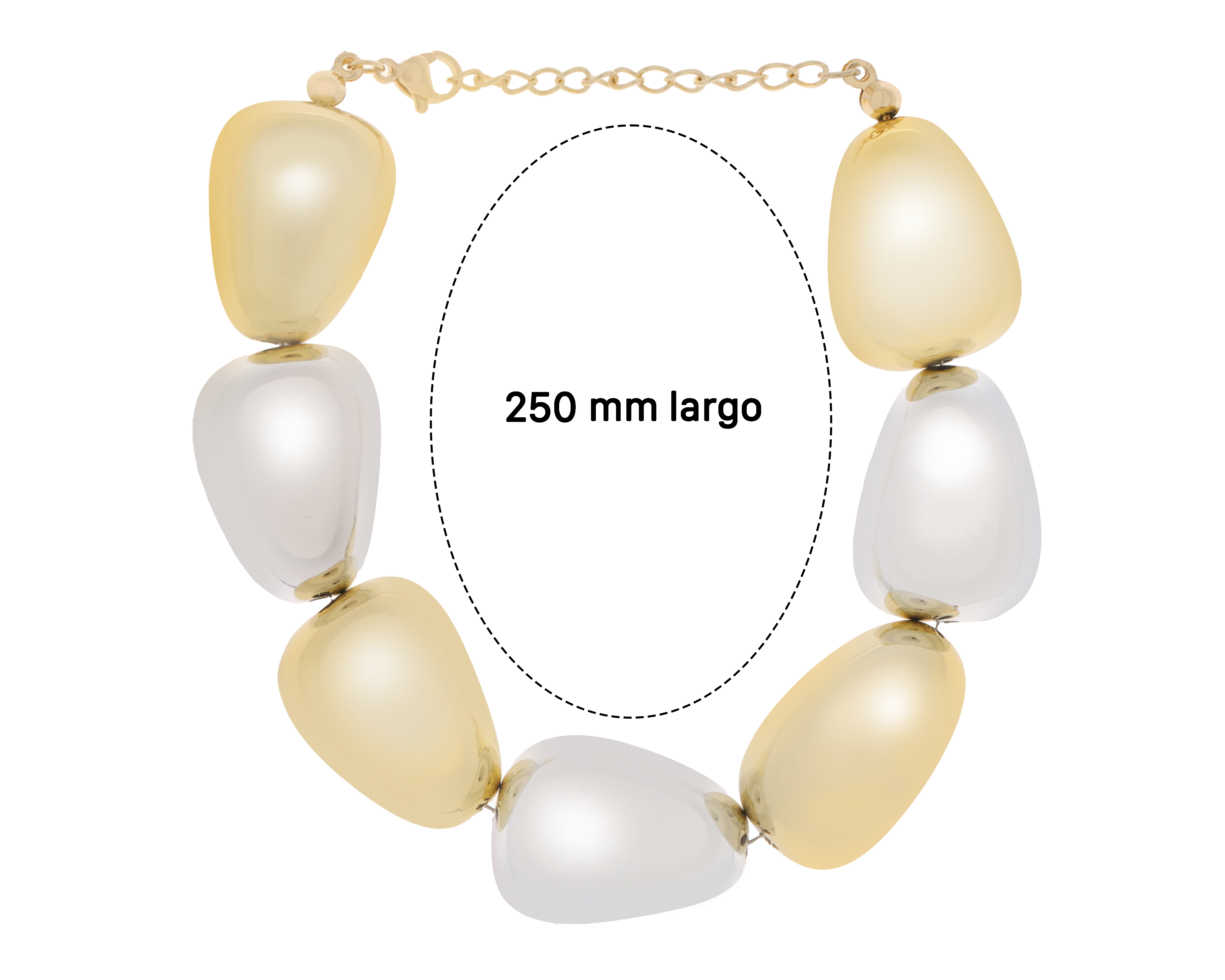 Foto 6 pulgar | Foto 5 | Pulsera de Chapa de Oro Mashala