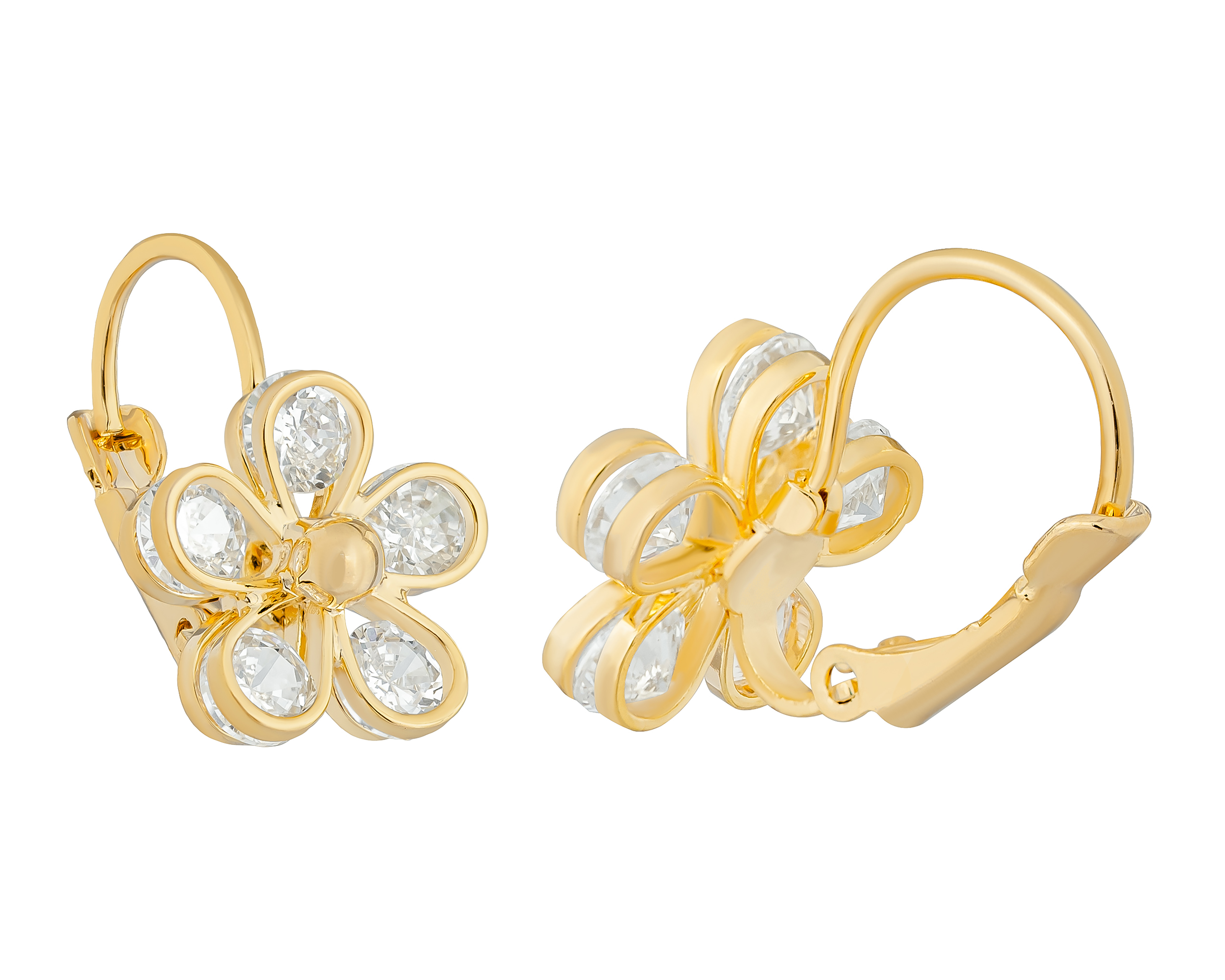 Foto 3 | Foto 3 | Aretes de Chapa de Oro 18k Plafer