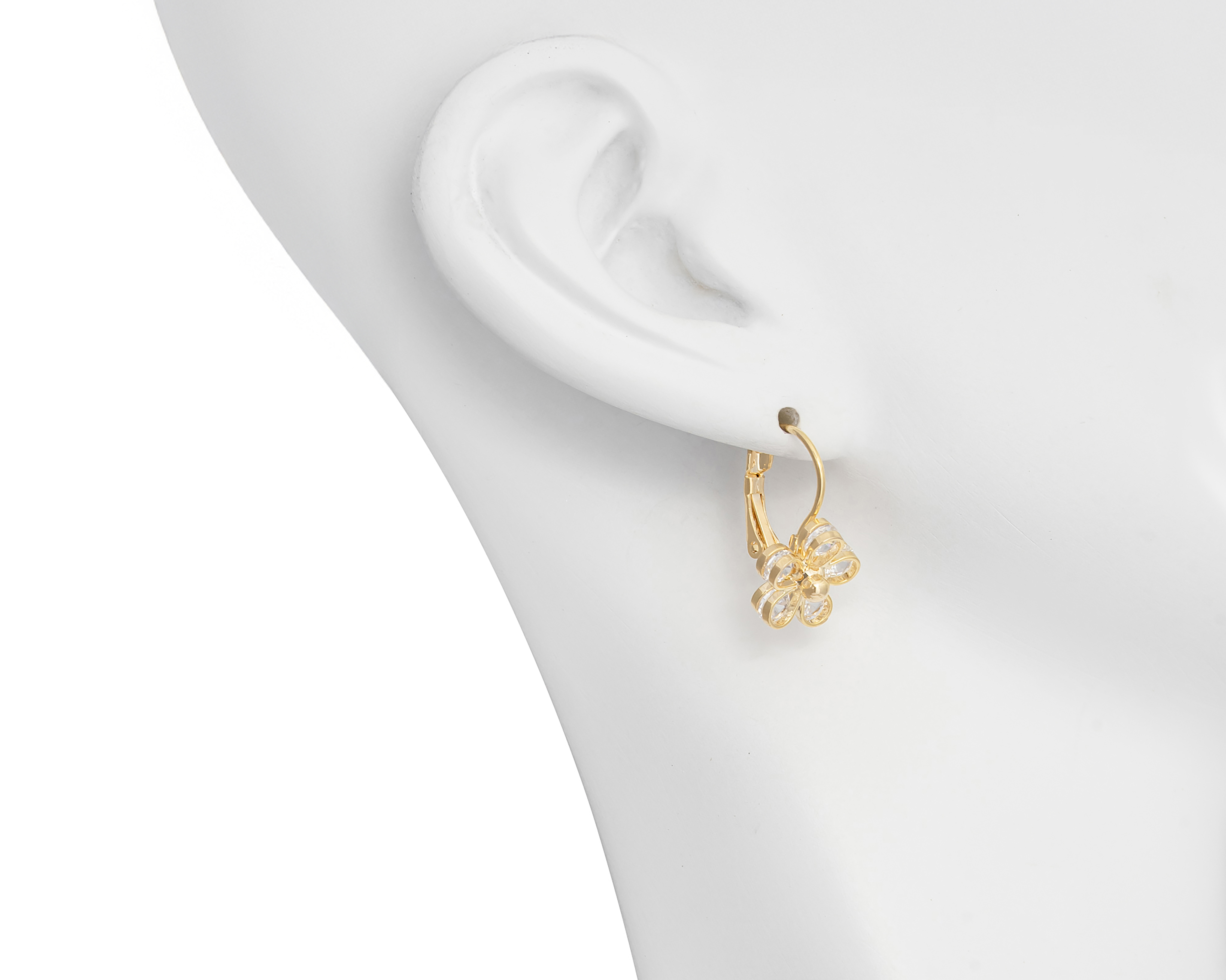 Foto 4 | Foto 4 | Aretes de Chapa de Oro 18k Plafer