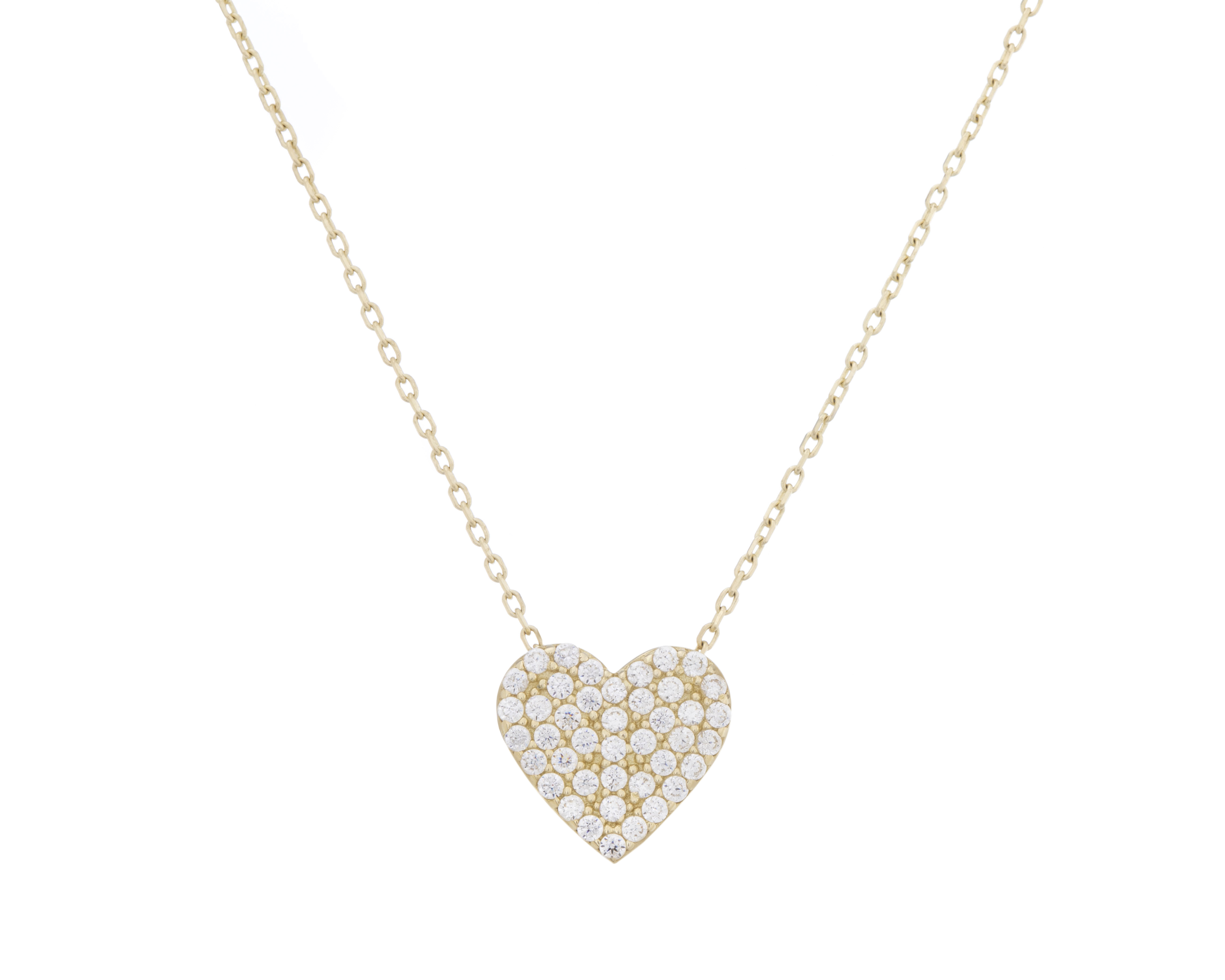 Collar Corazón de Oro 10k BogosDiez