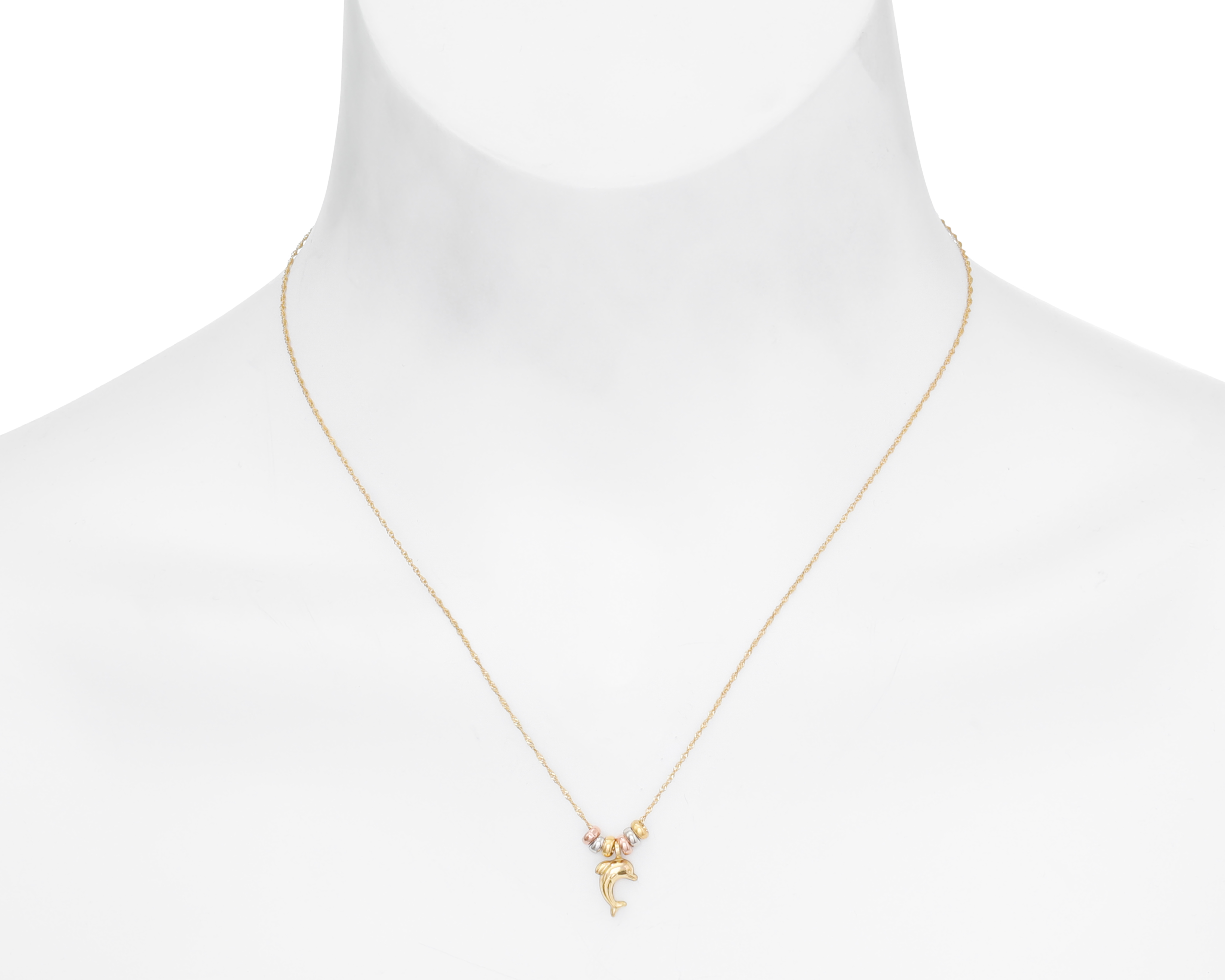 Foto 5 pulgar | Foto 4 | Collar de Oro 10k BogosDiez