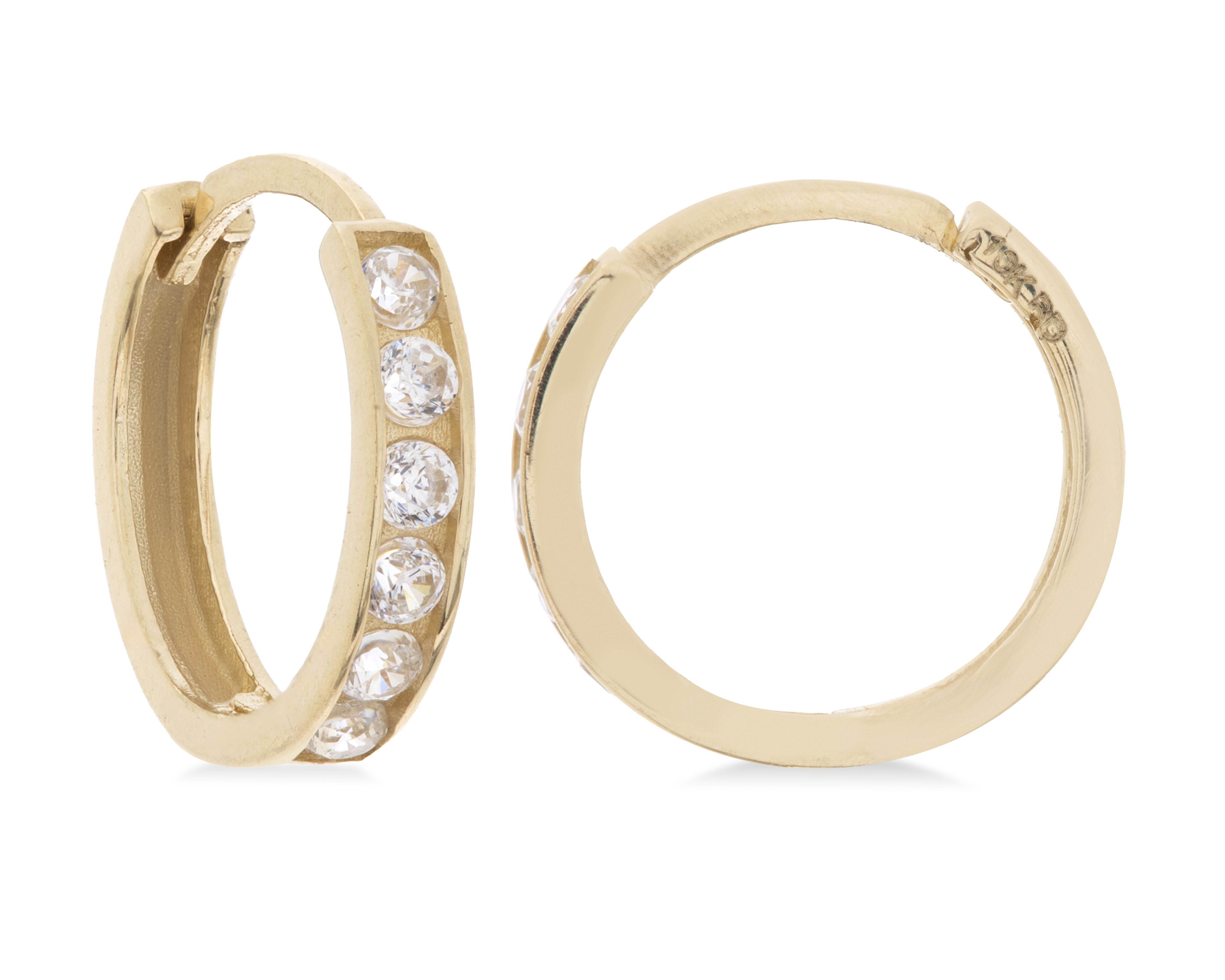 Arracadas de Oro 10k BogosDiez