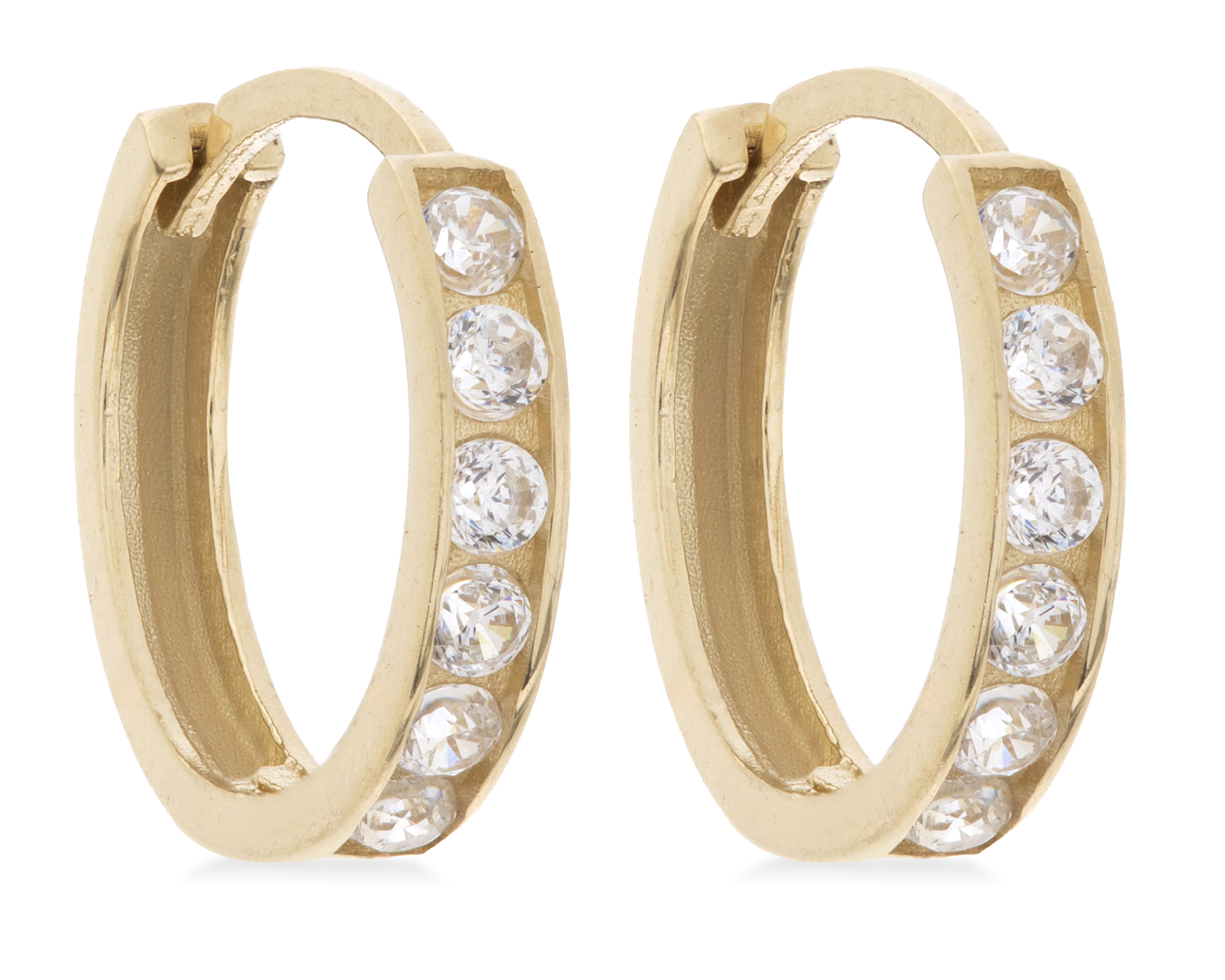 Foto 3 pulgar | Foto 2 | Arracadas de Oro 10k BogosDiez