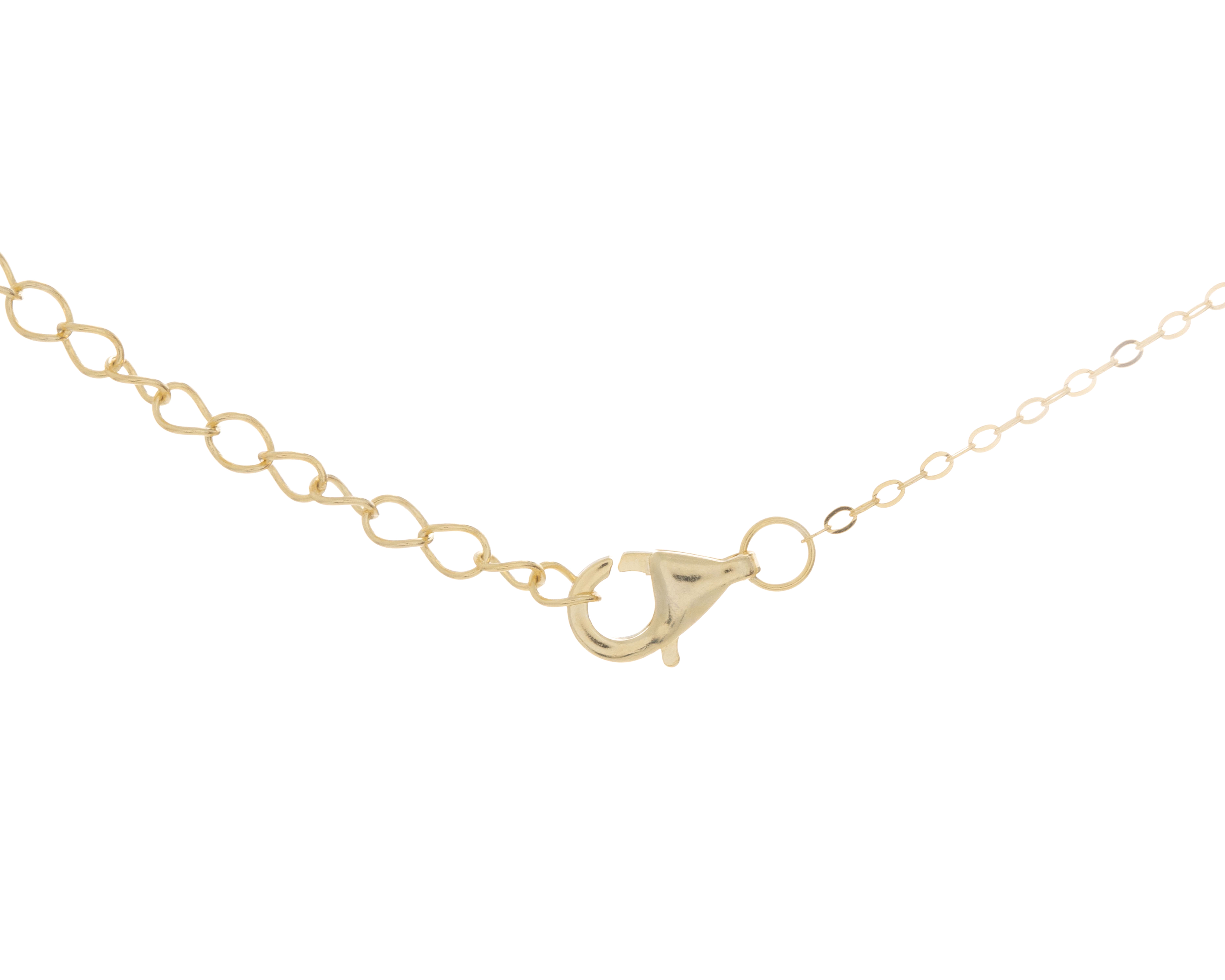 Foto 4 pulgar | Foto 3 | Collar de Plata con Chapa de Oro Stella Picciotto