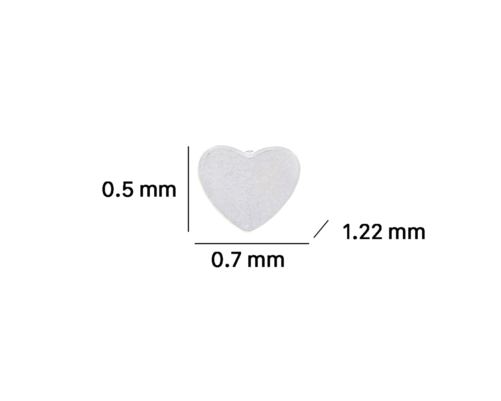 Foto 6 pulgar | Foto 5 | Aretes Luna Corazón y Estrella de Plata