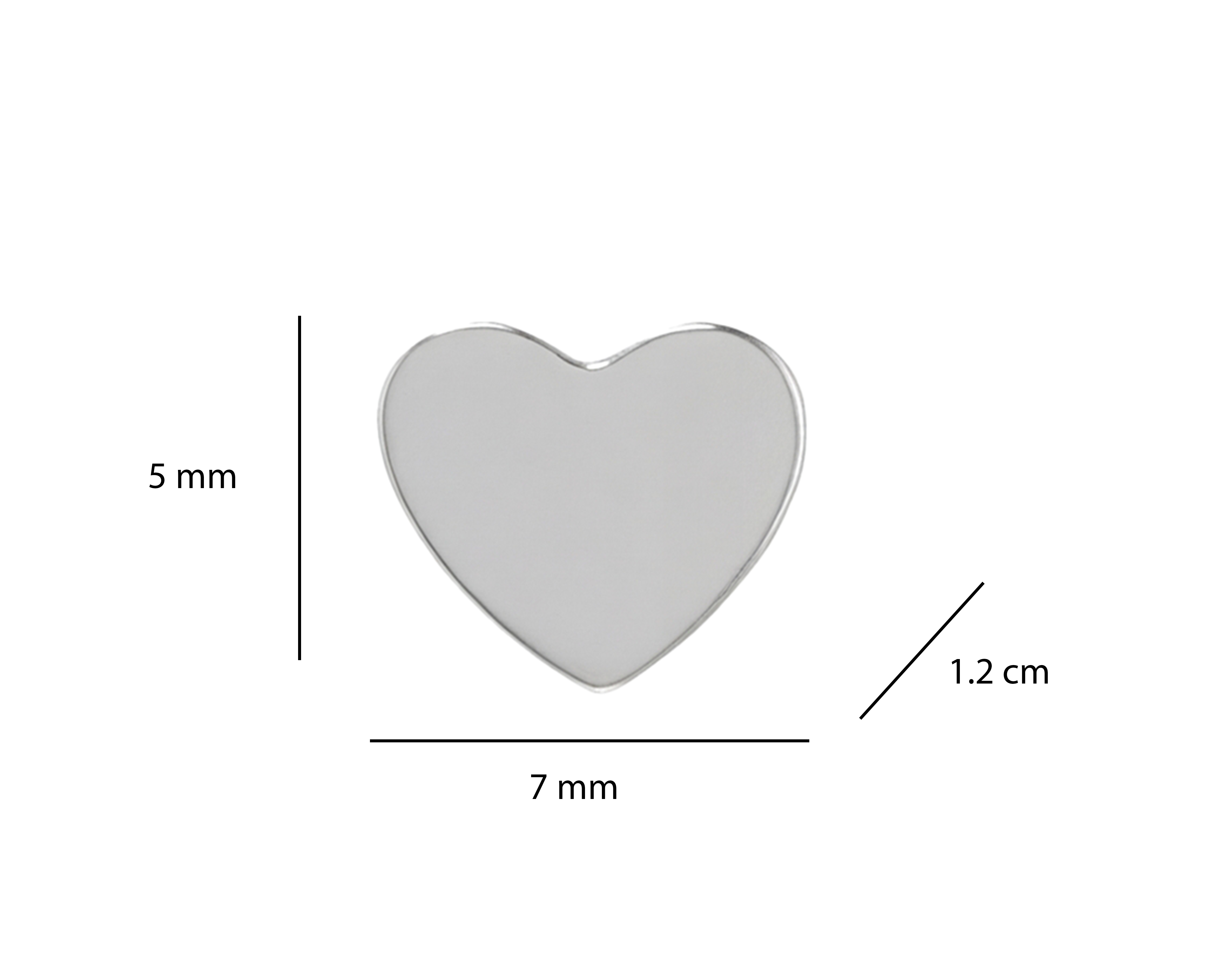 Foto 6 | Foto 6 | Aretes Luna Corazón y Estrella de Plata