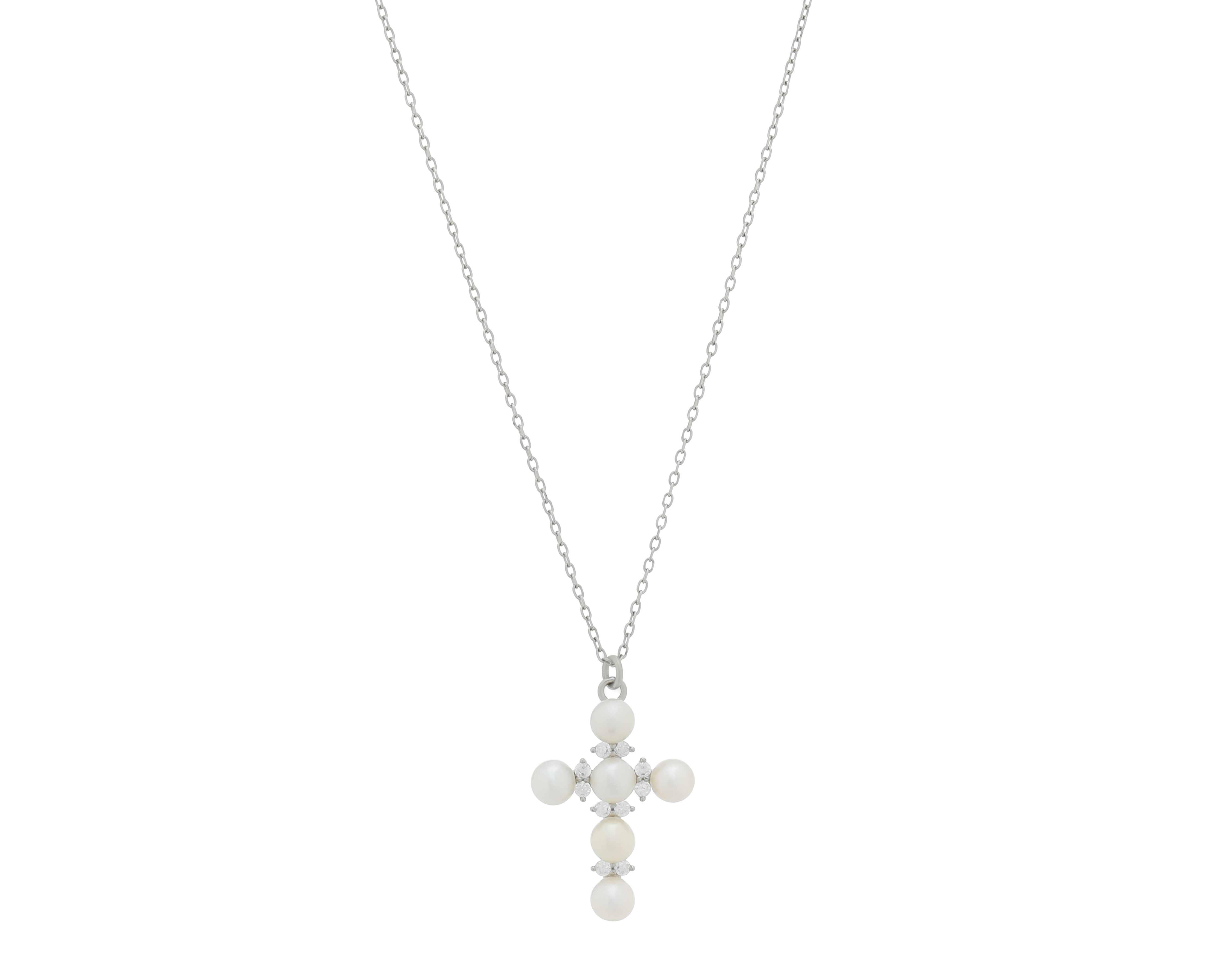 Foto 3 pulgar | Foto 2 | Collar de Plata Olivia & Kate