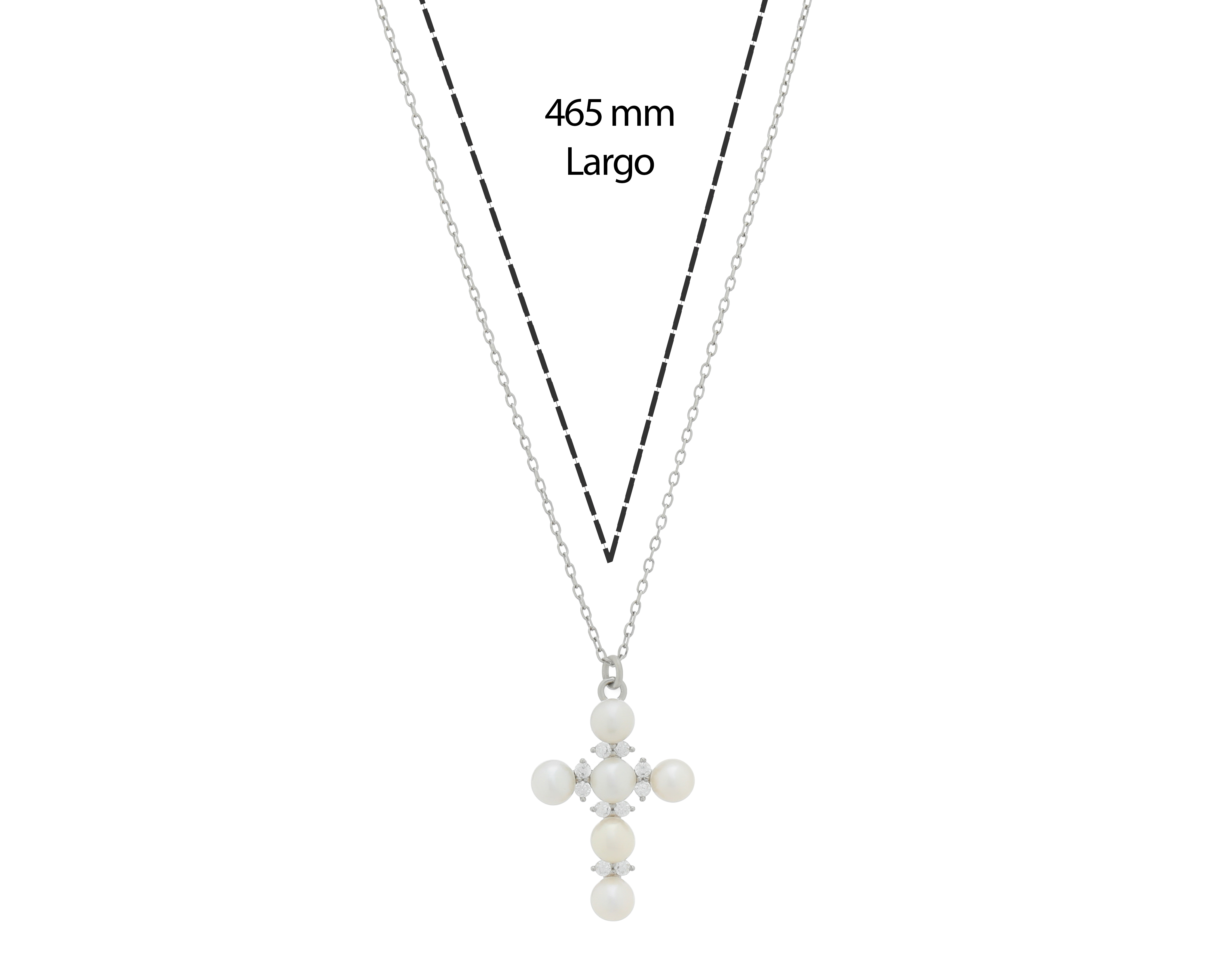 Foto 7 pulgar | Foto 6 | Collar de Plata Olivia & Kate