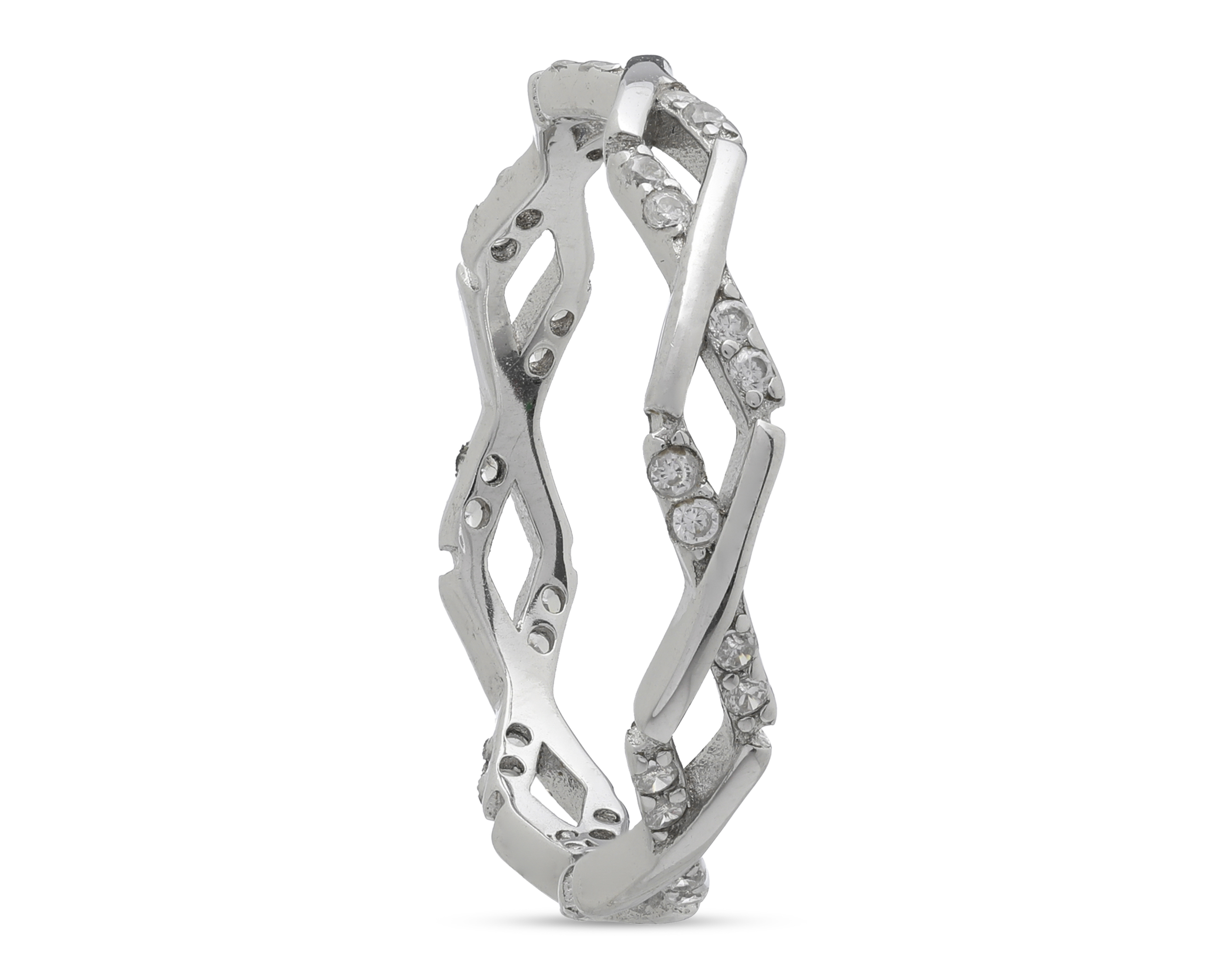 Foto 2 pulgar | Foto 1 | Anillo de Plata Sahara Talla 7