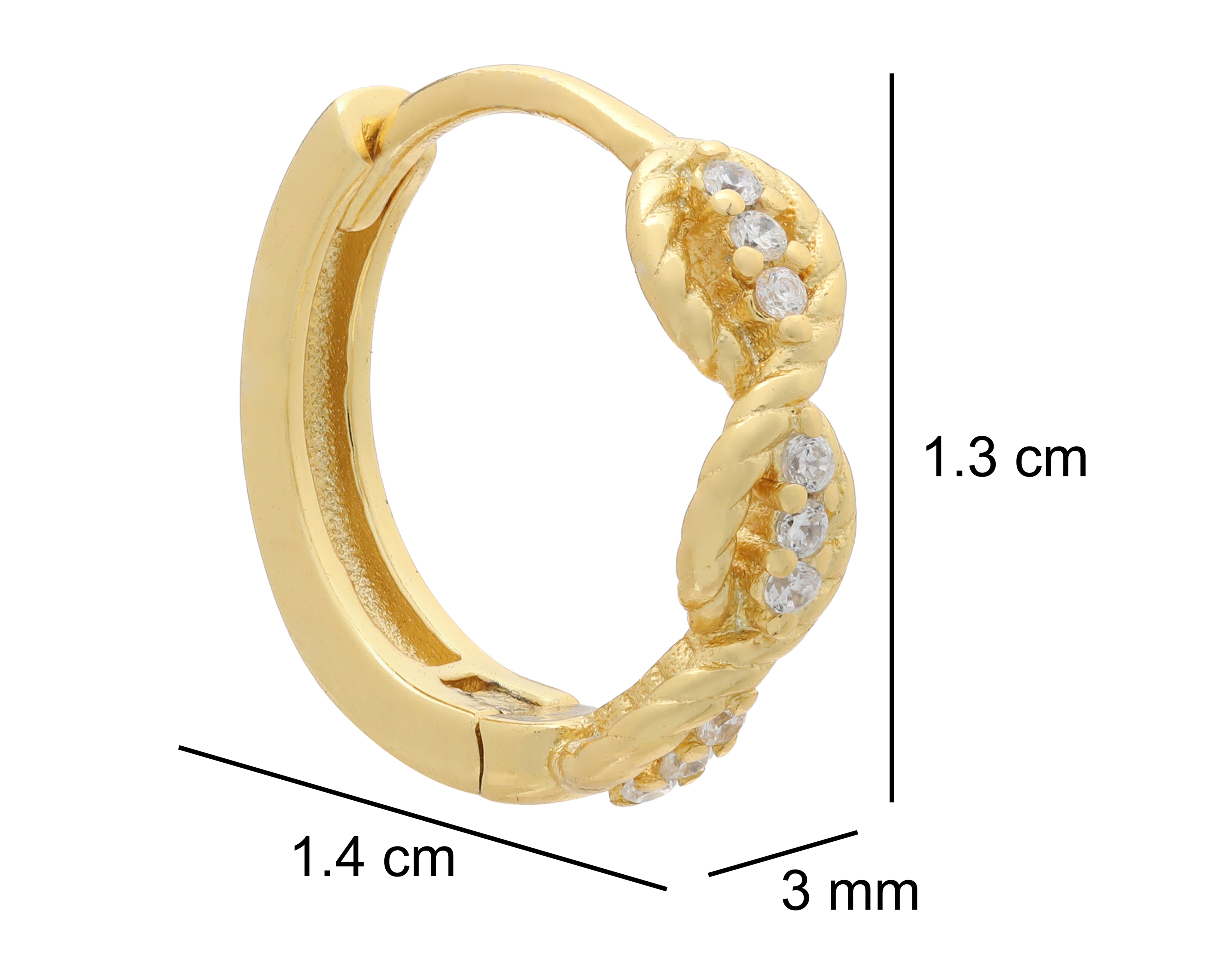 Foto 4 pulgar | Foto 4 | Aretes de Plata Sahara