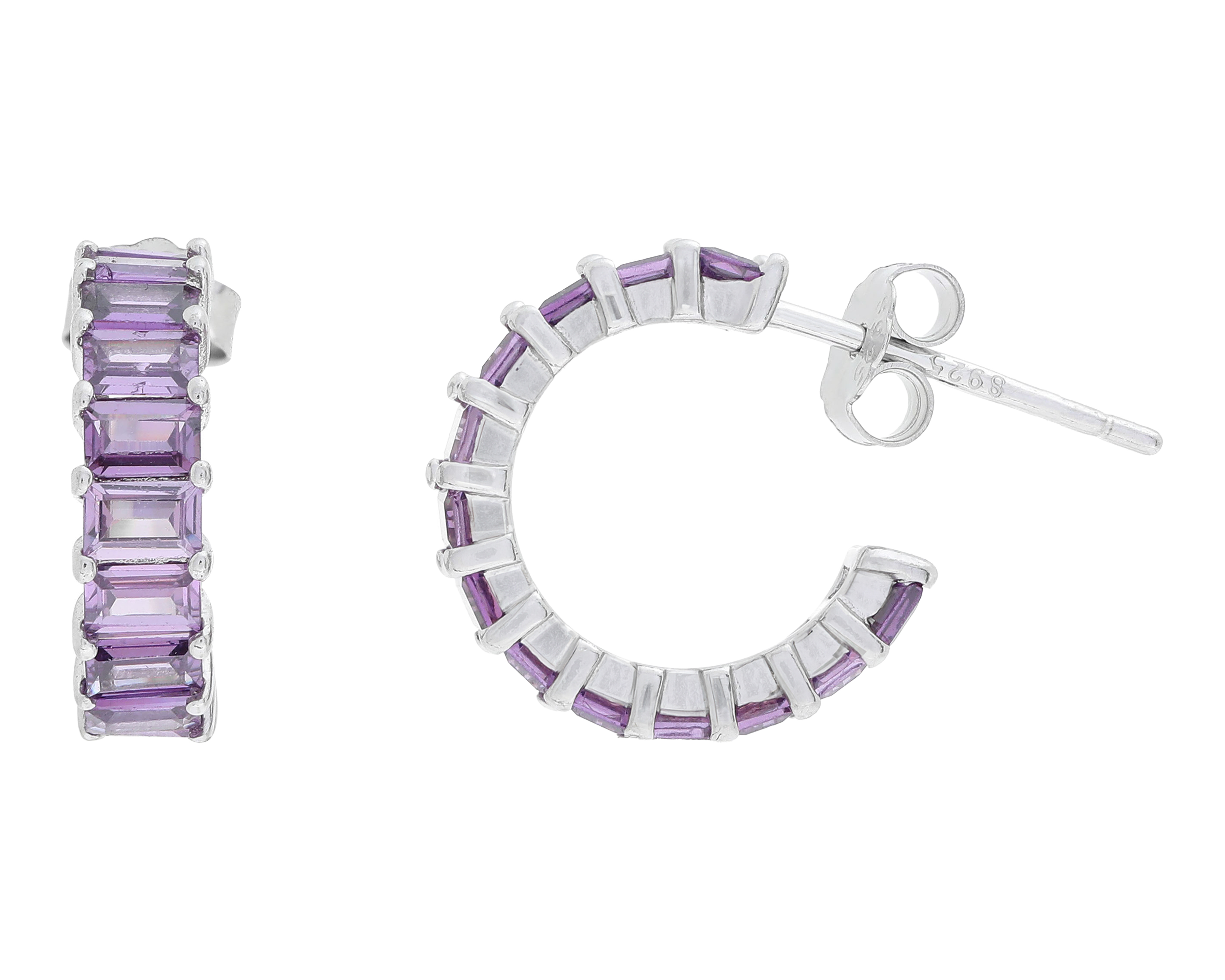 Aretes de Plata Sahara