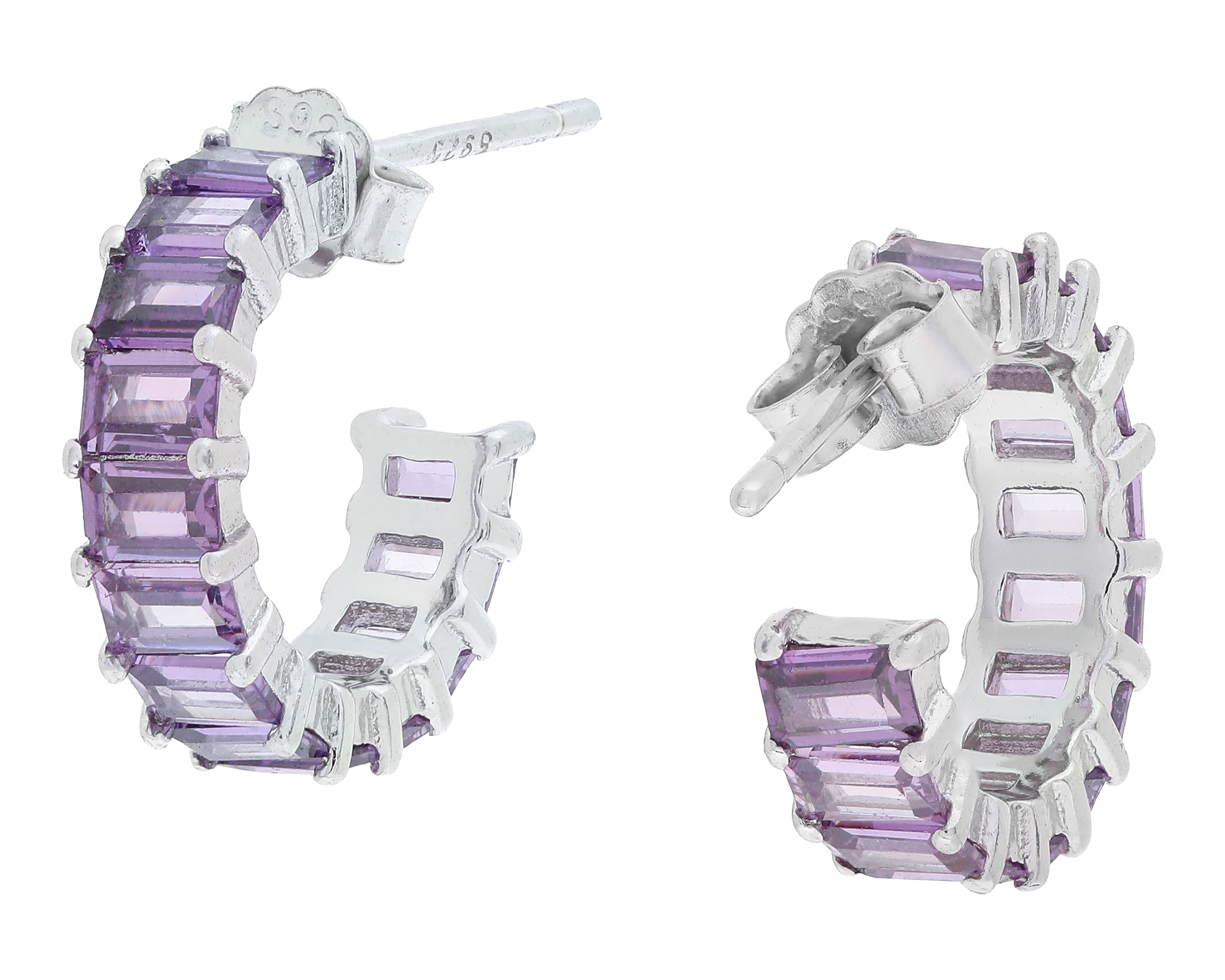 Foto 3 pulgar | Foto 2 | Aretes de Plata Sahara