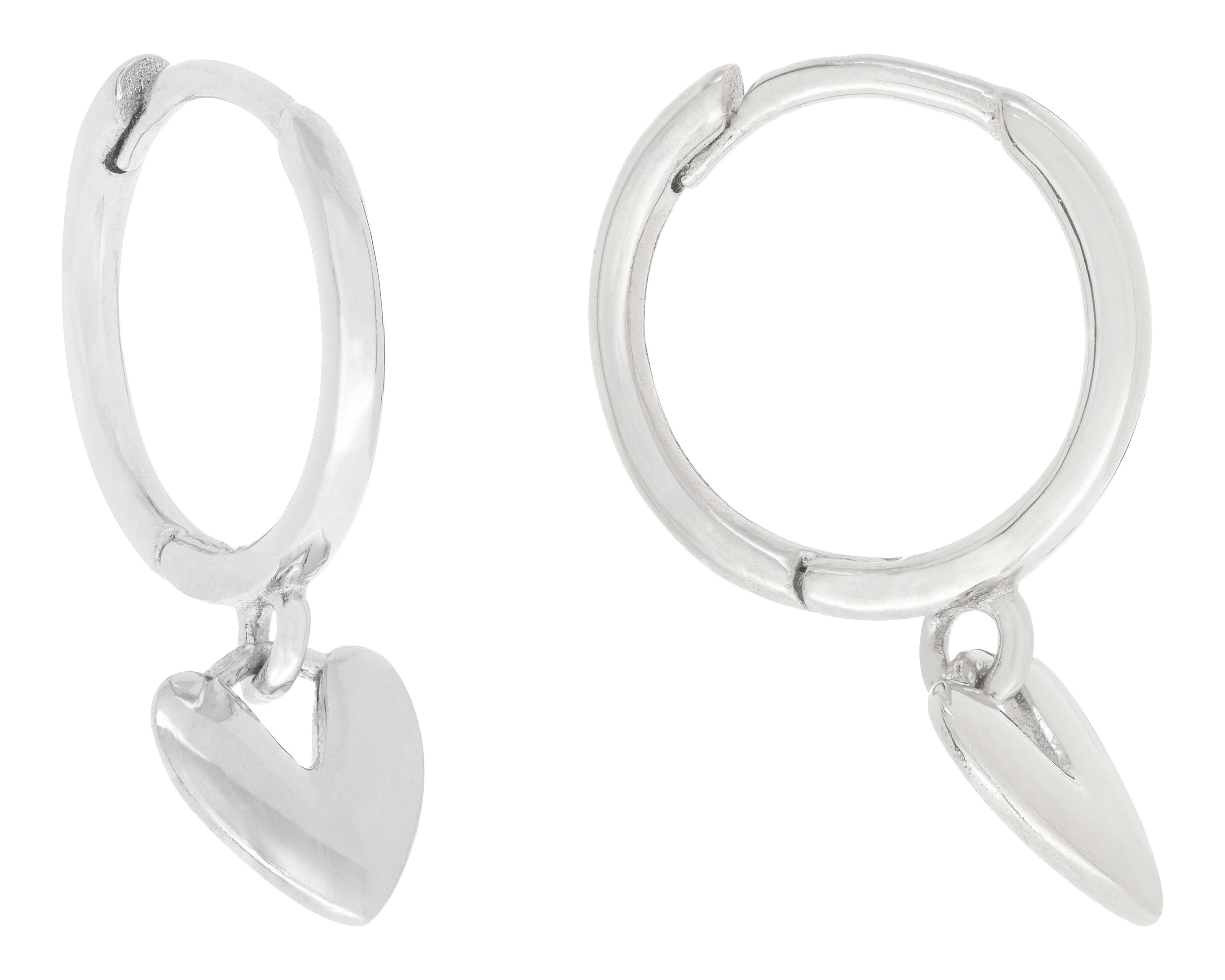 Foto 1 | Foto 1 | Aretes Corazón de Plata Sahara