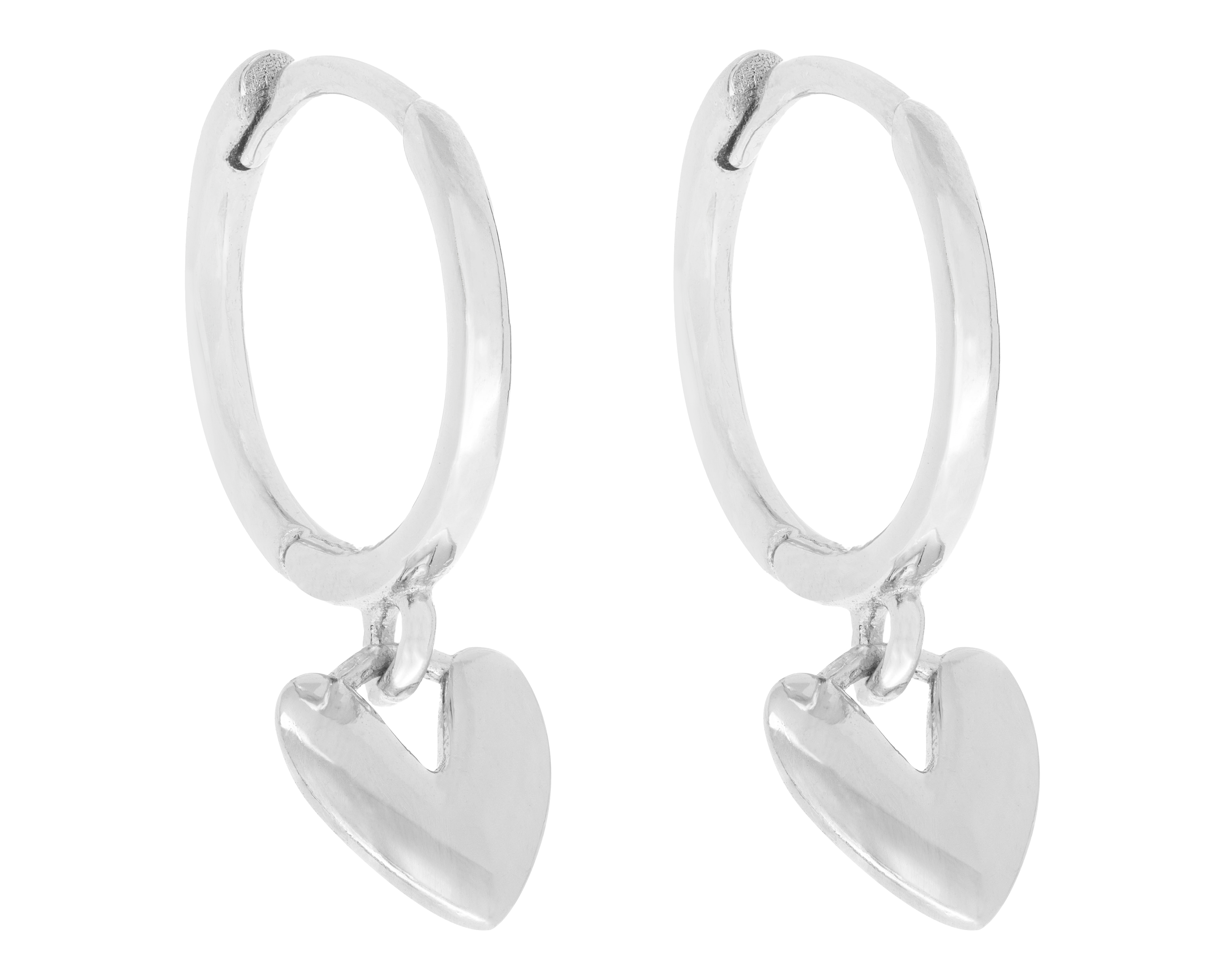 Foto 2 | Foto 2 | Aretes Corazón de Plata Sahara